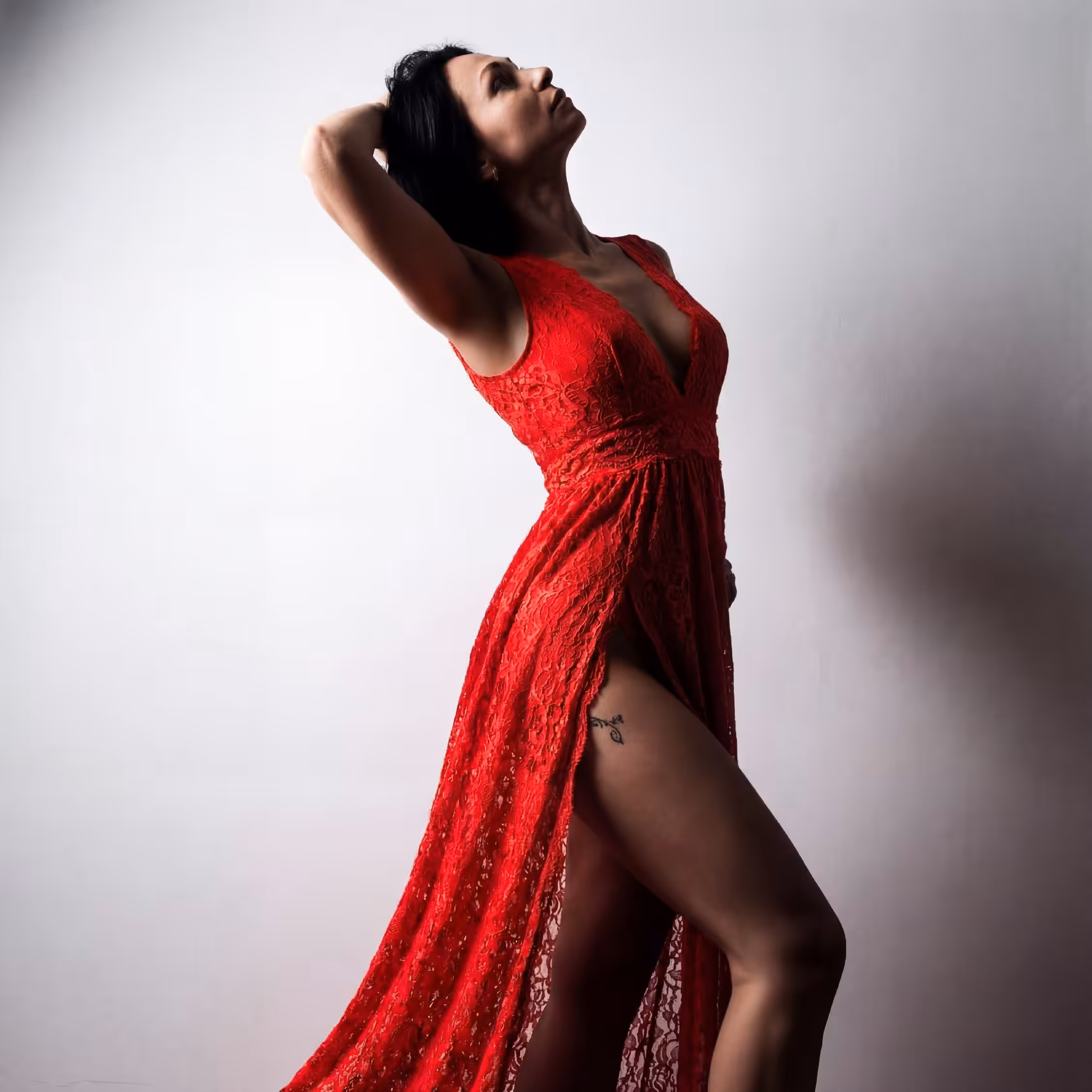 My Foto: Red dress