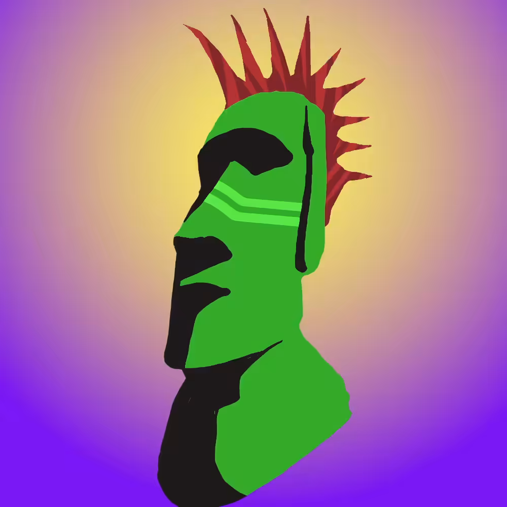 Moai Pop #2 Laser Beam