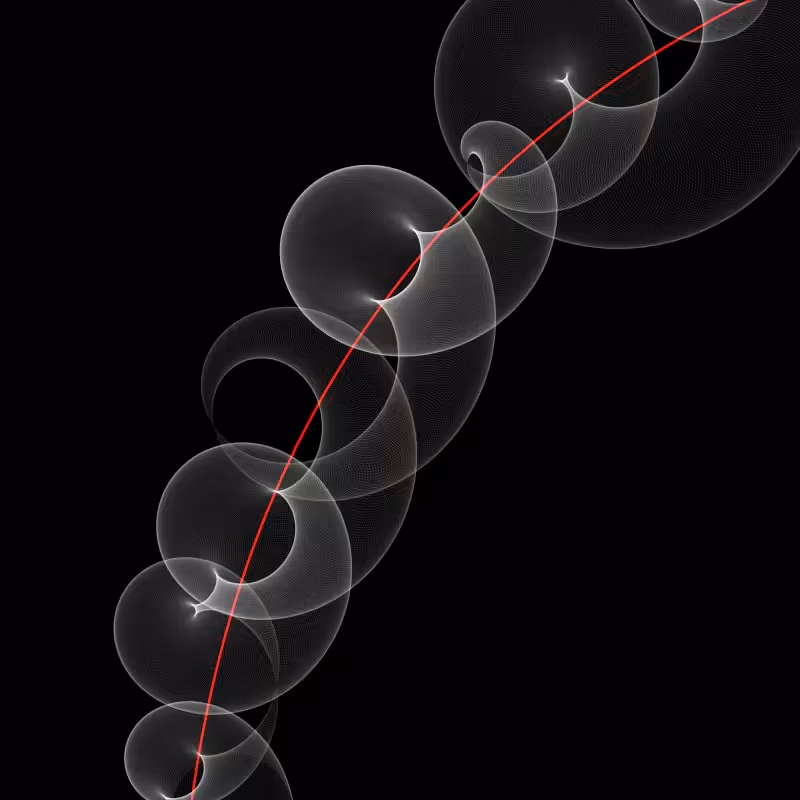 One red line #14