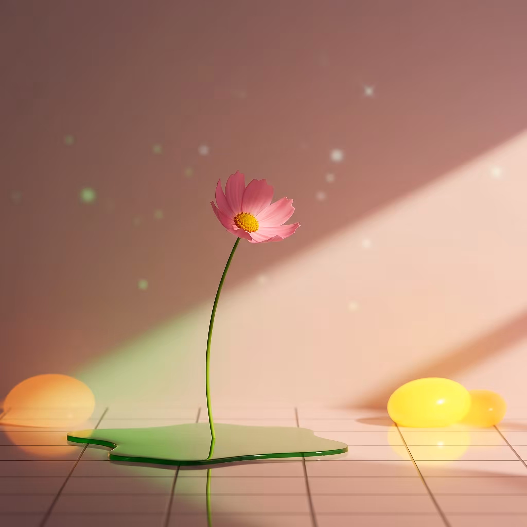 A Bloom in Borrowed Hues