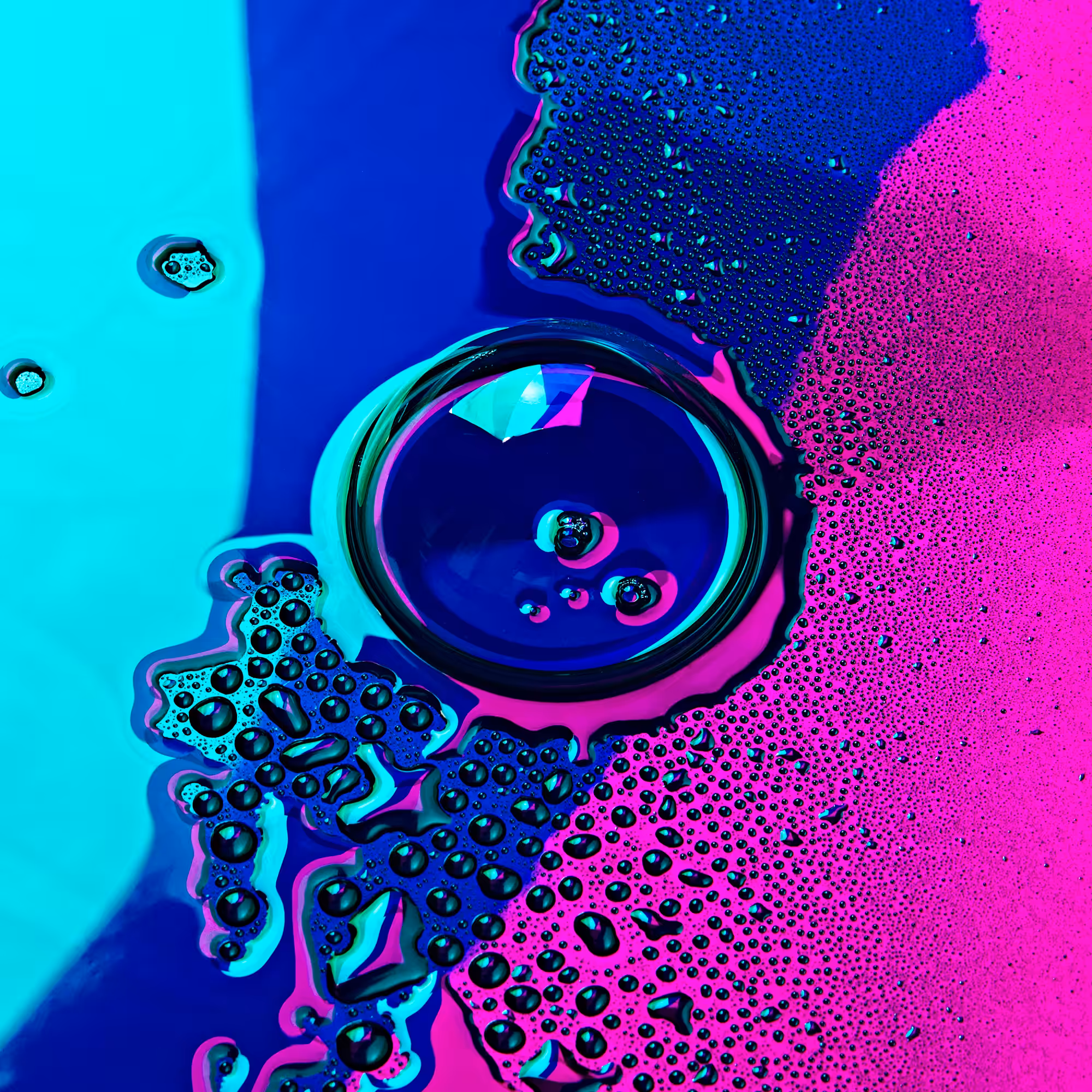 Bubble, Light & Water