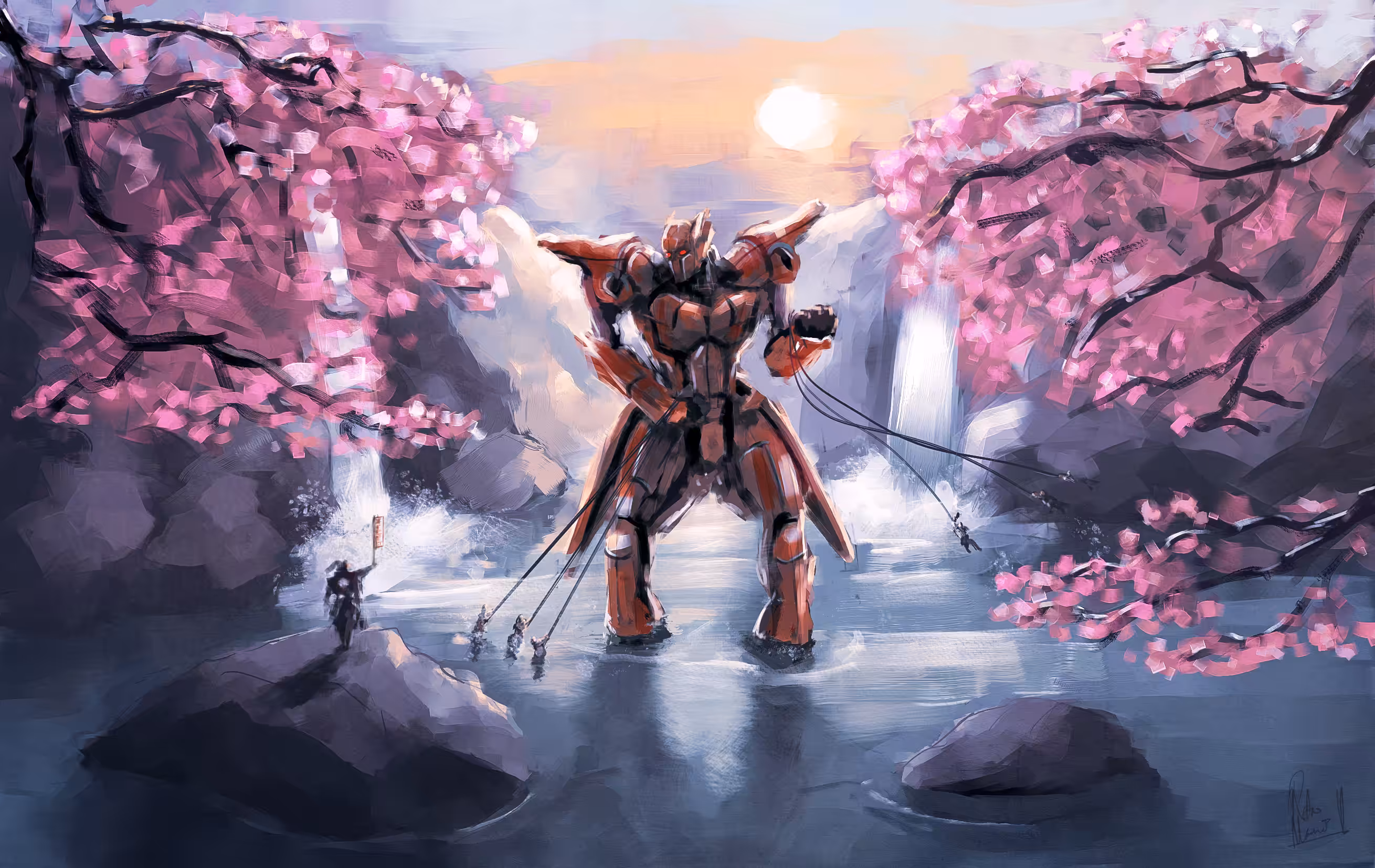 Giant in the Water