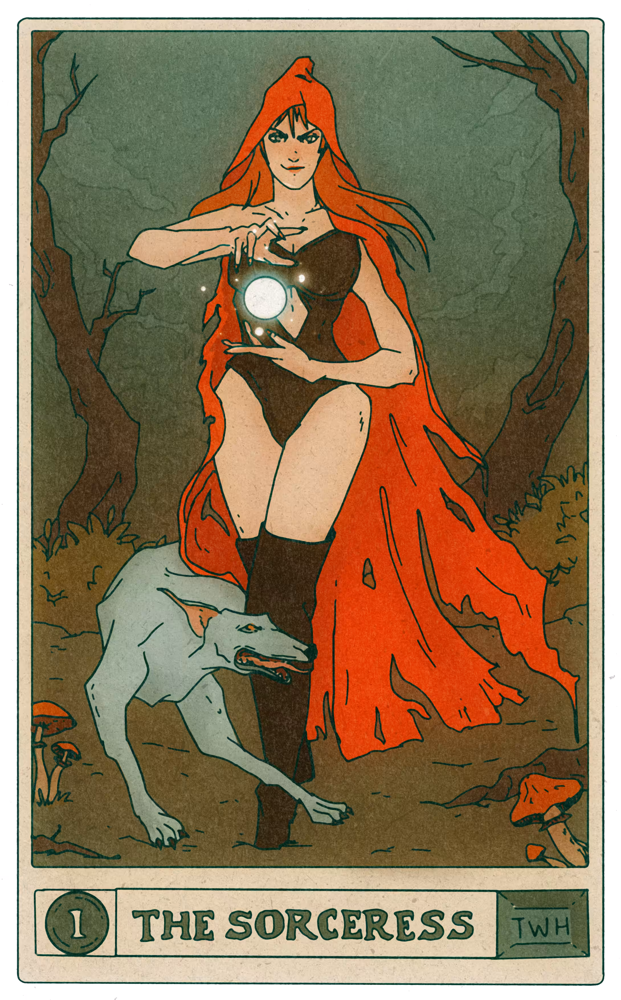 The Sorceress - RARE CARD