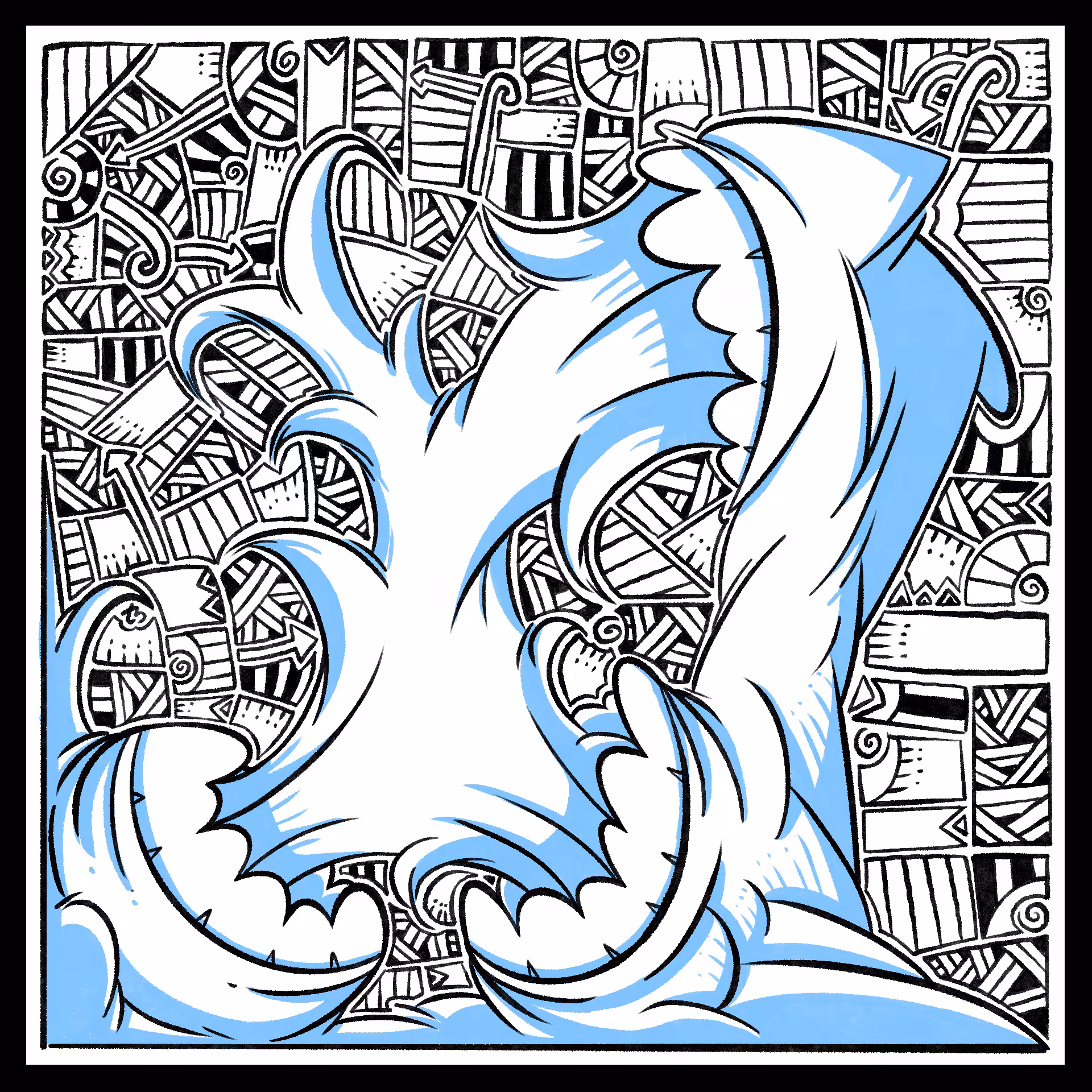 Creature 067 Lineart