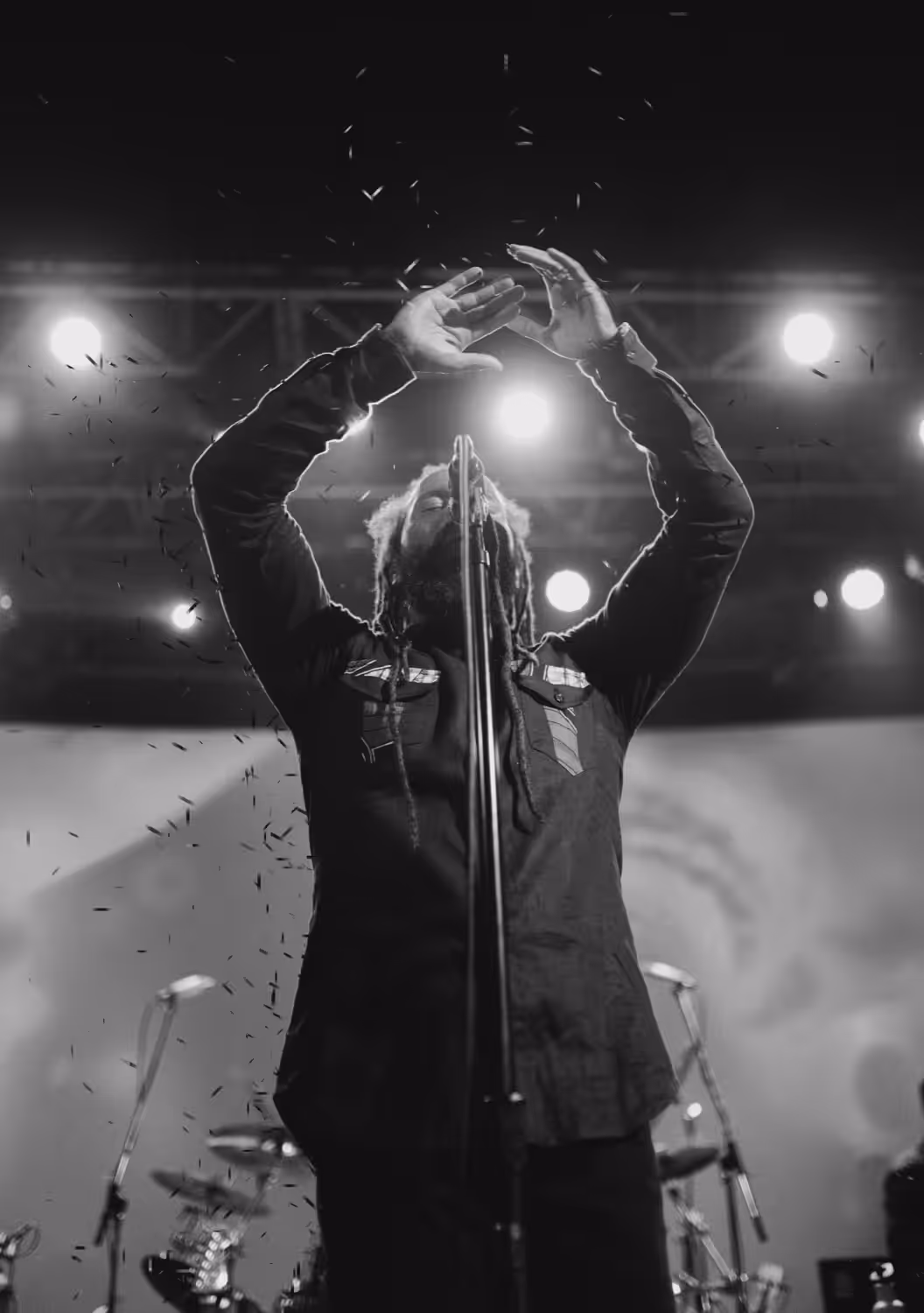 Exclusive Ziggy Mrarley photo by me for Rebellion Tour.