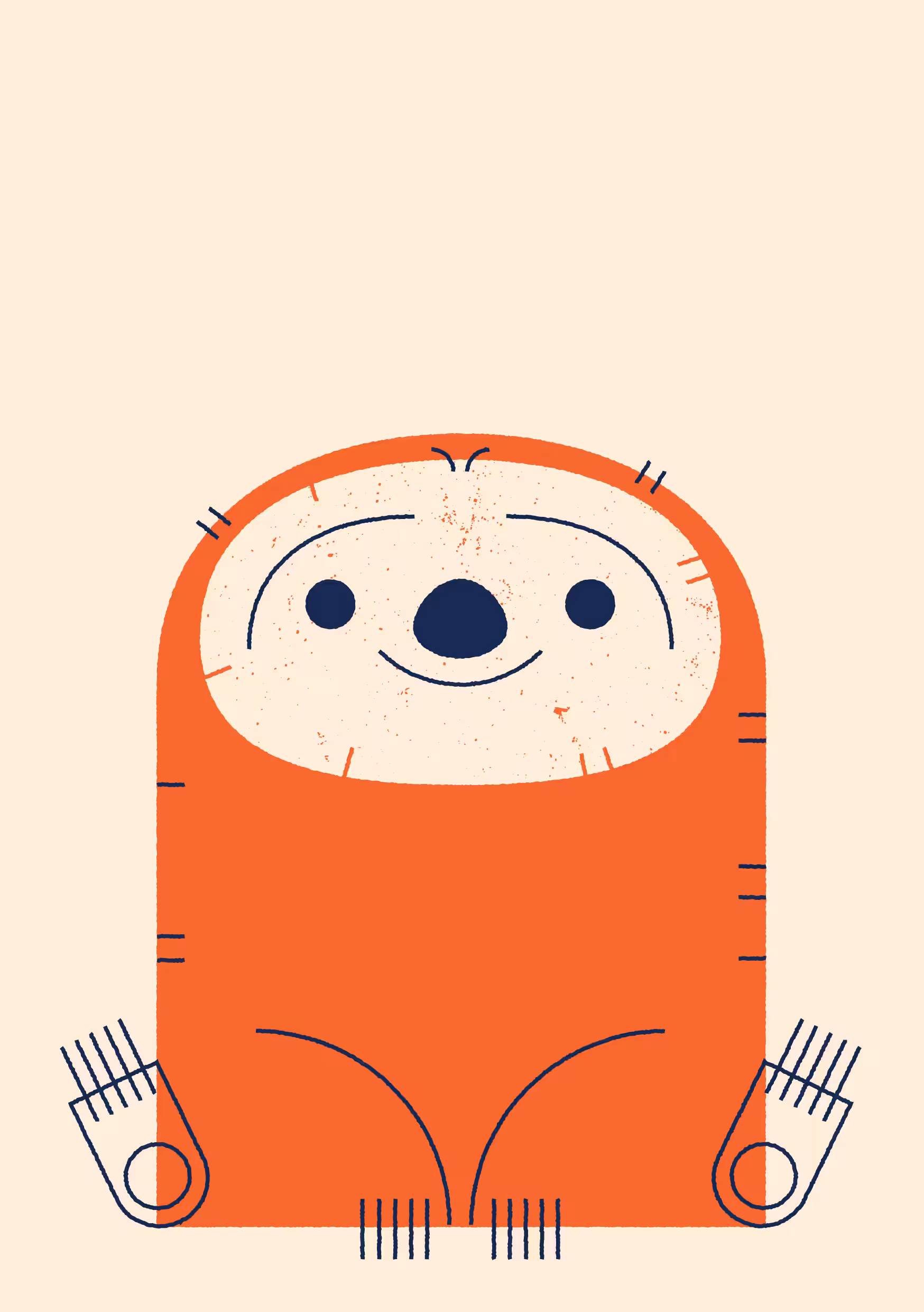 Sloth - Illustrated animals series