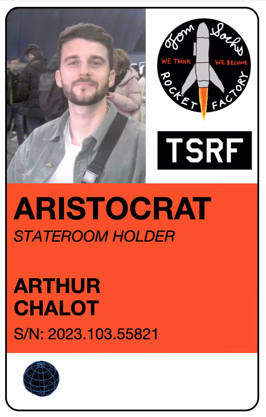 Rocket Factory - ID: TSRF ID S/N 2023.103.55821