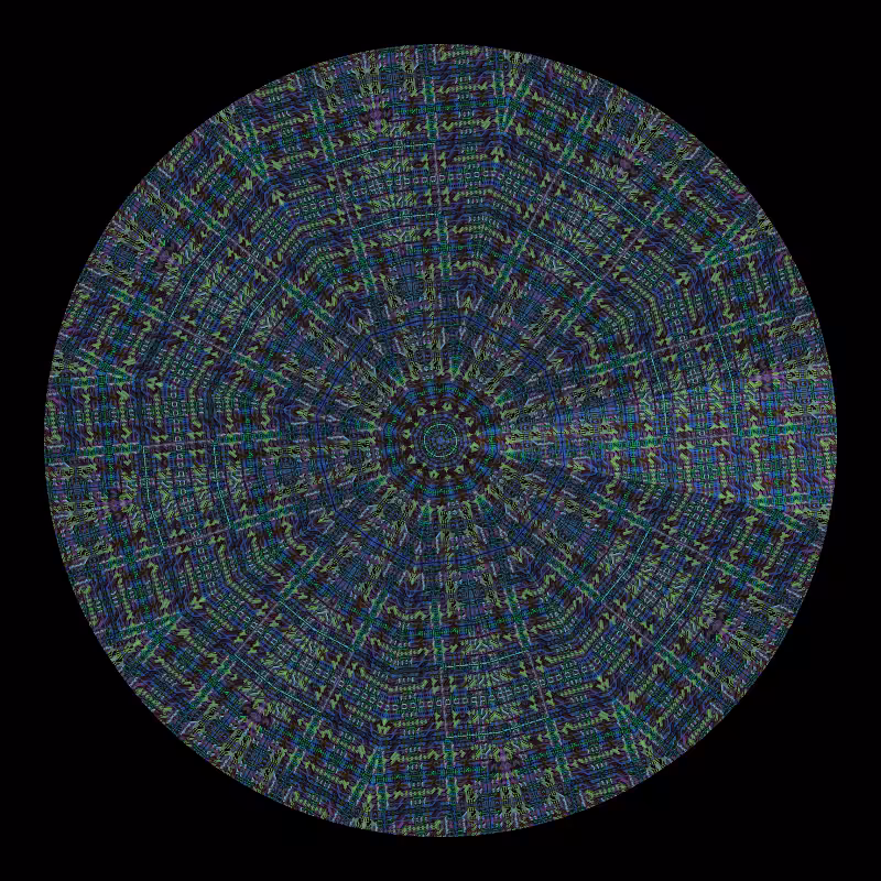 Binary kaleidoscope #135