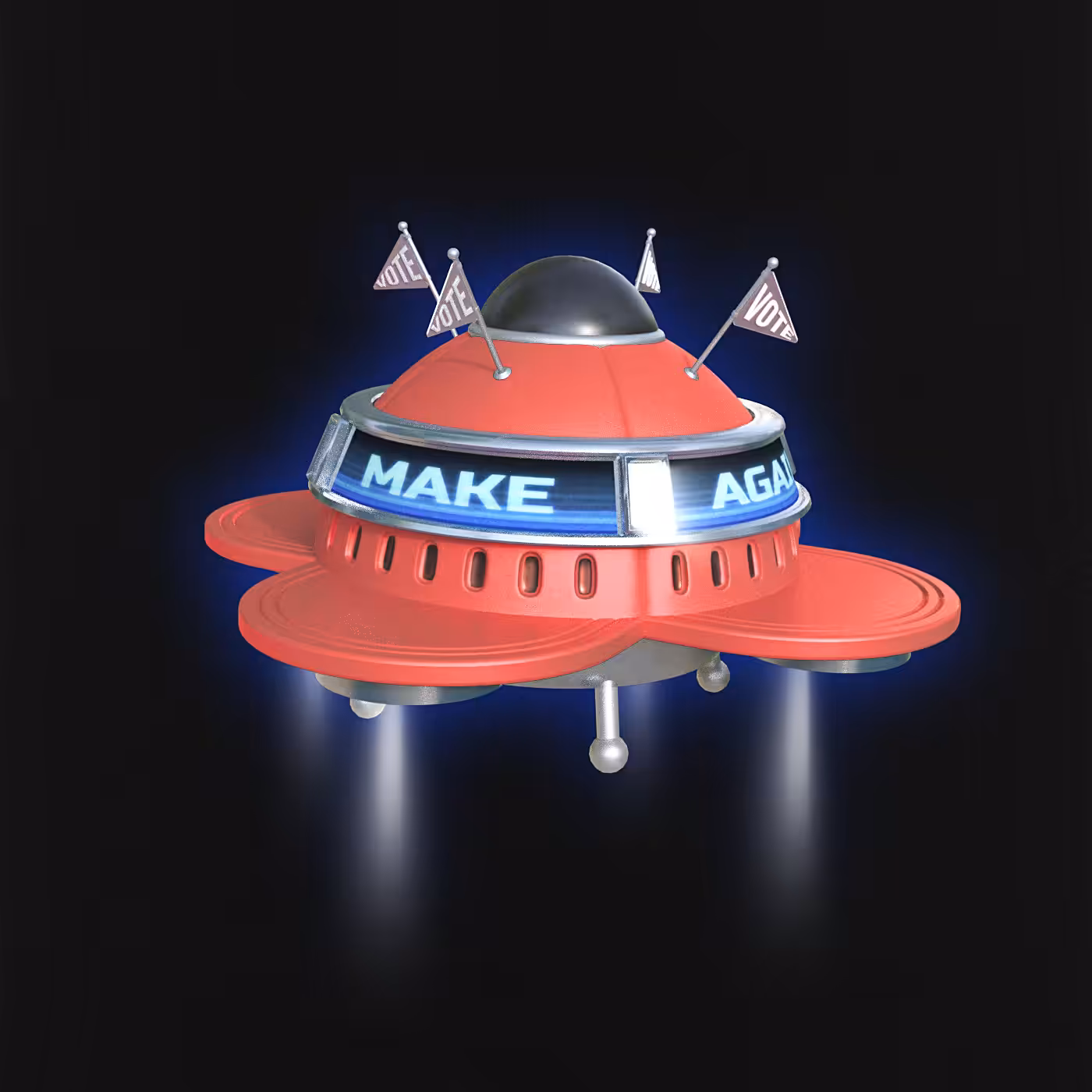 UFOs collection #03 (Trump) 