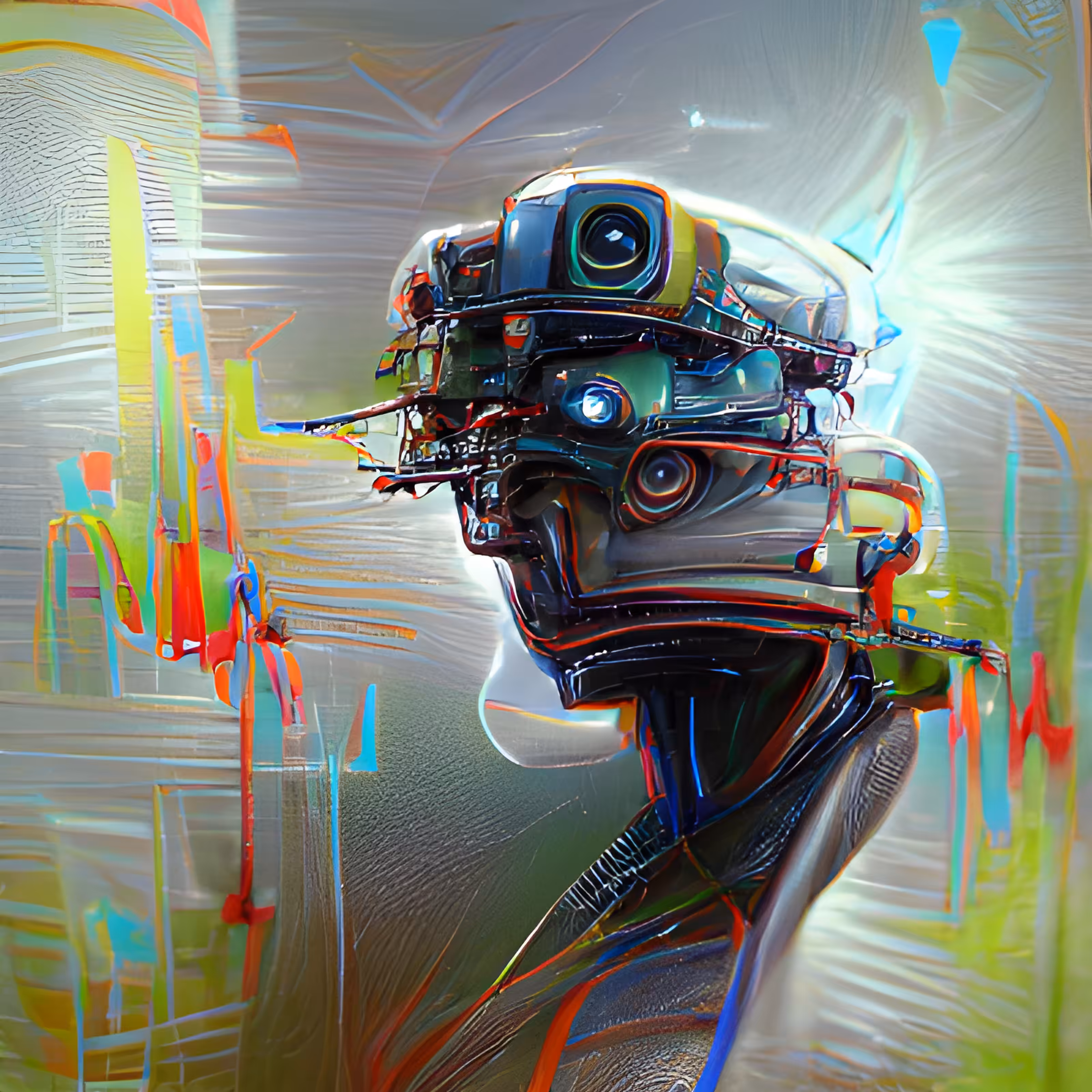 Cyber self-portrait