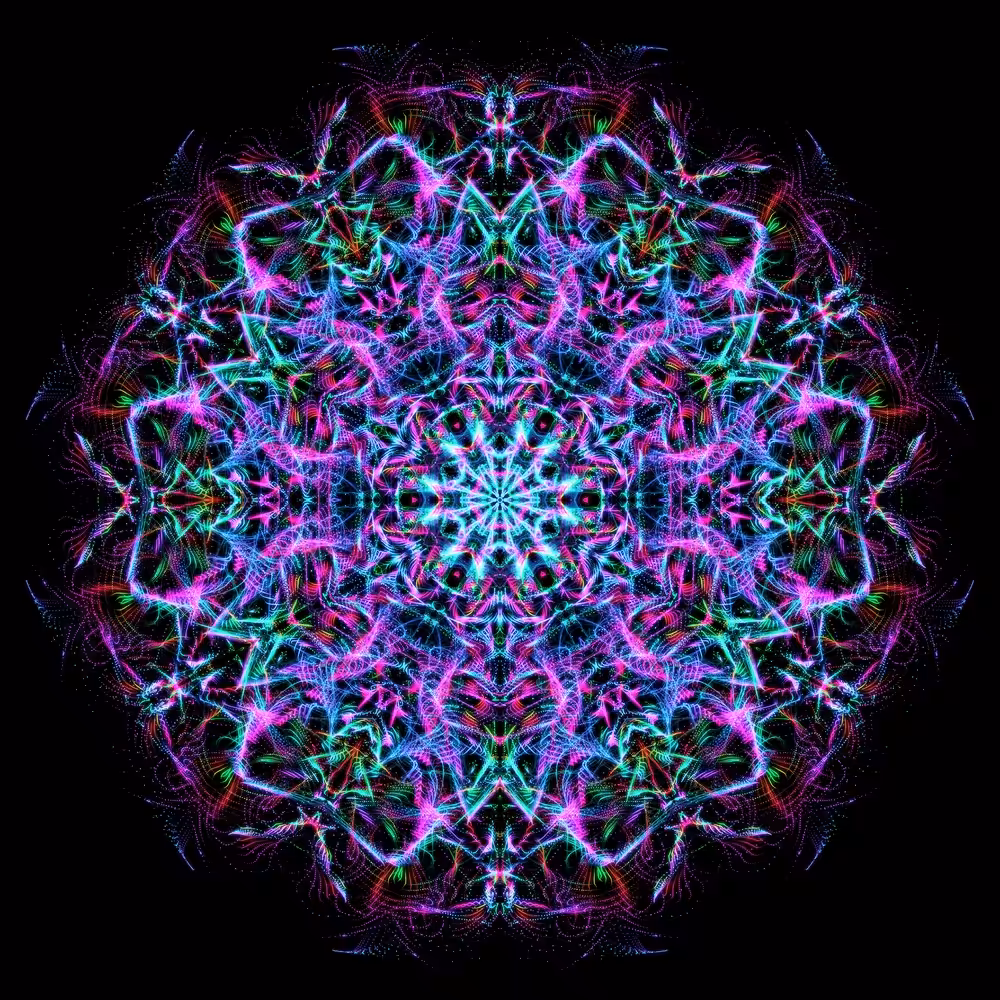 Psychedelic Mandala II