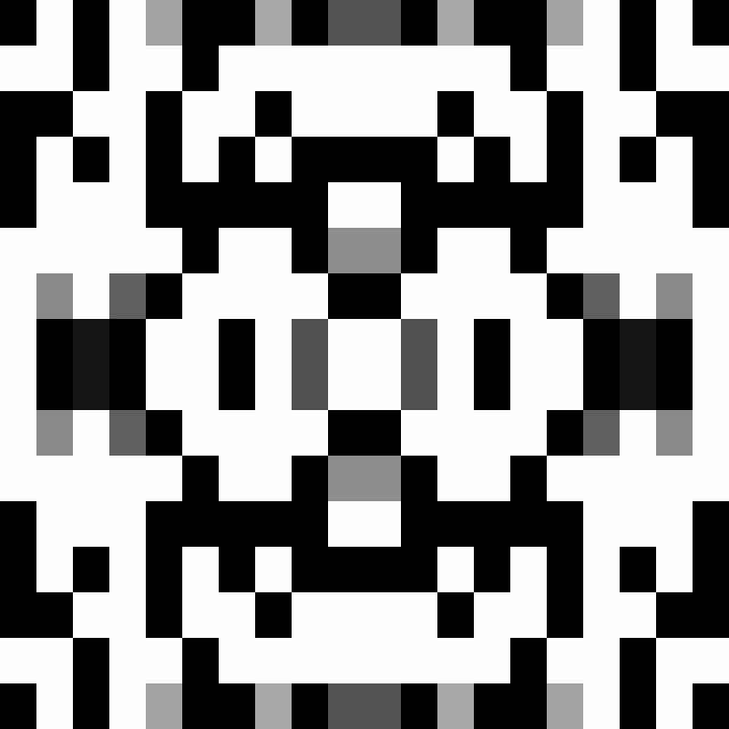 QR Glyphs Invaders #11