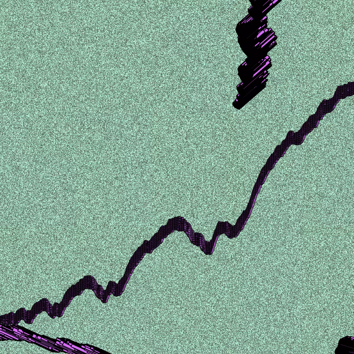 Walk with noise curve #397