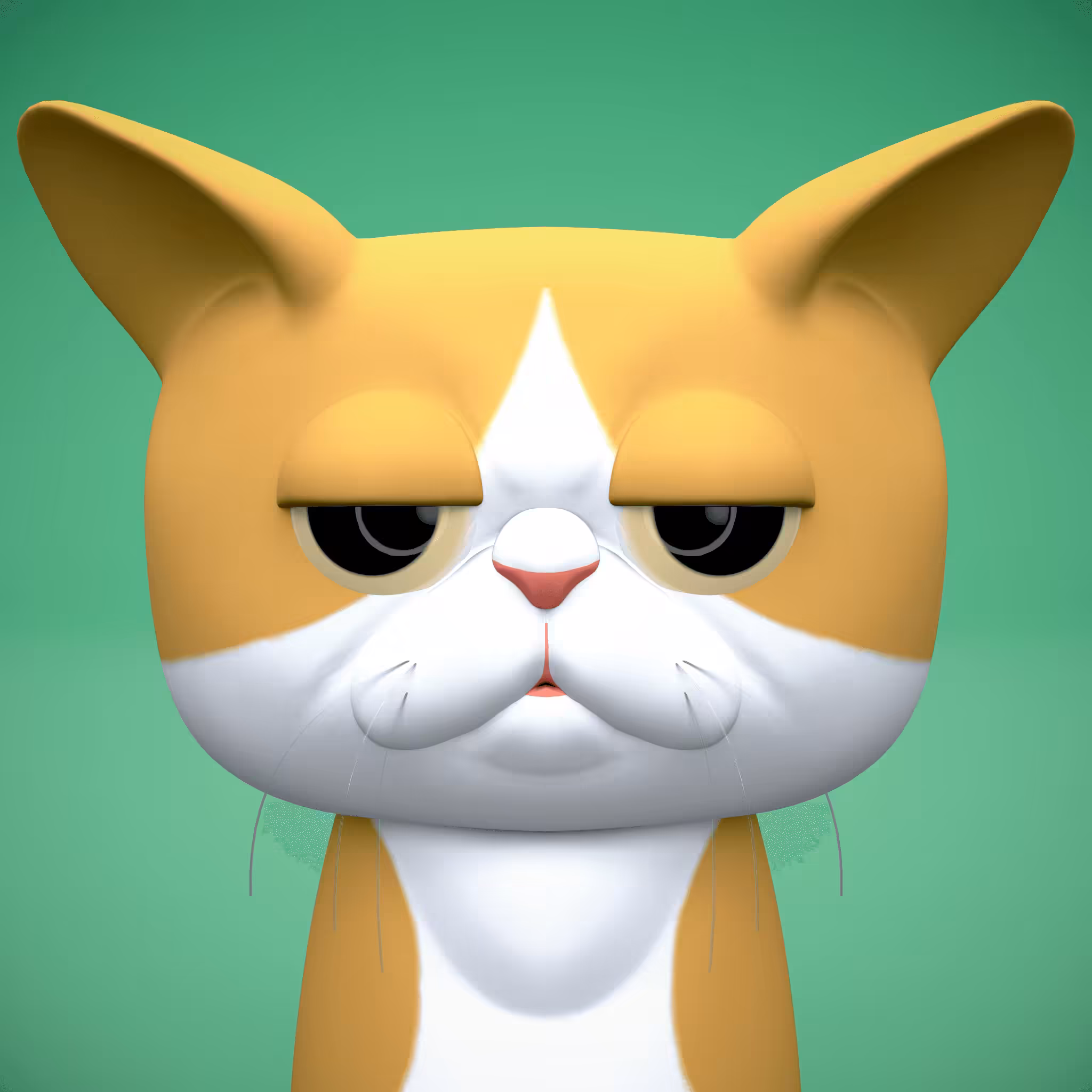 Grumpy Kitten #18
