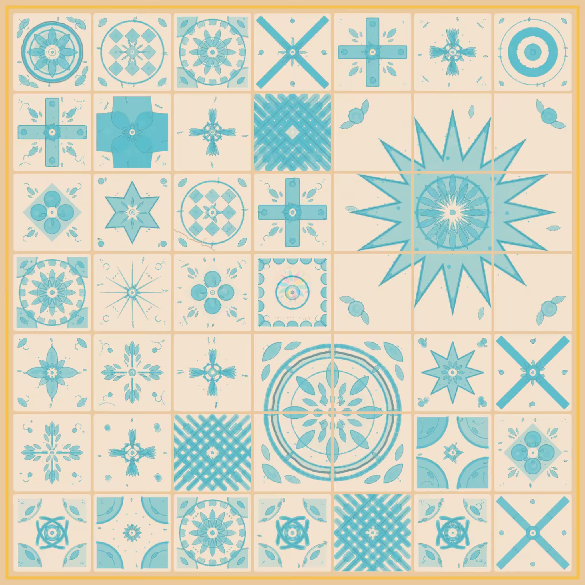Azulejo Galo by Bryan Brinkman #75