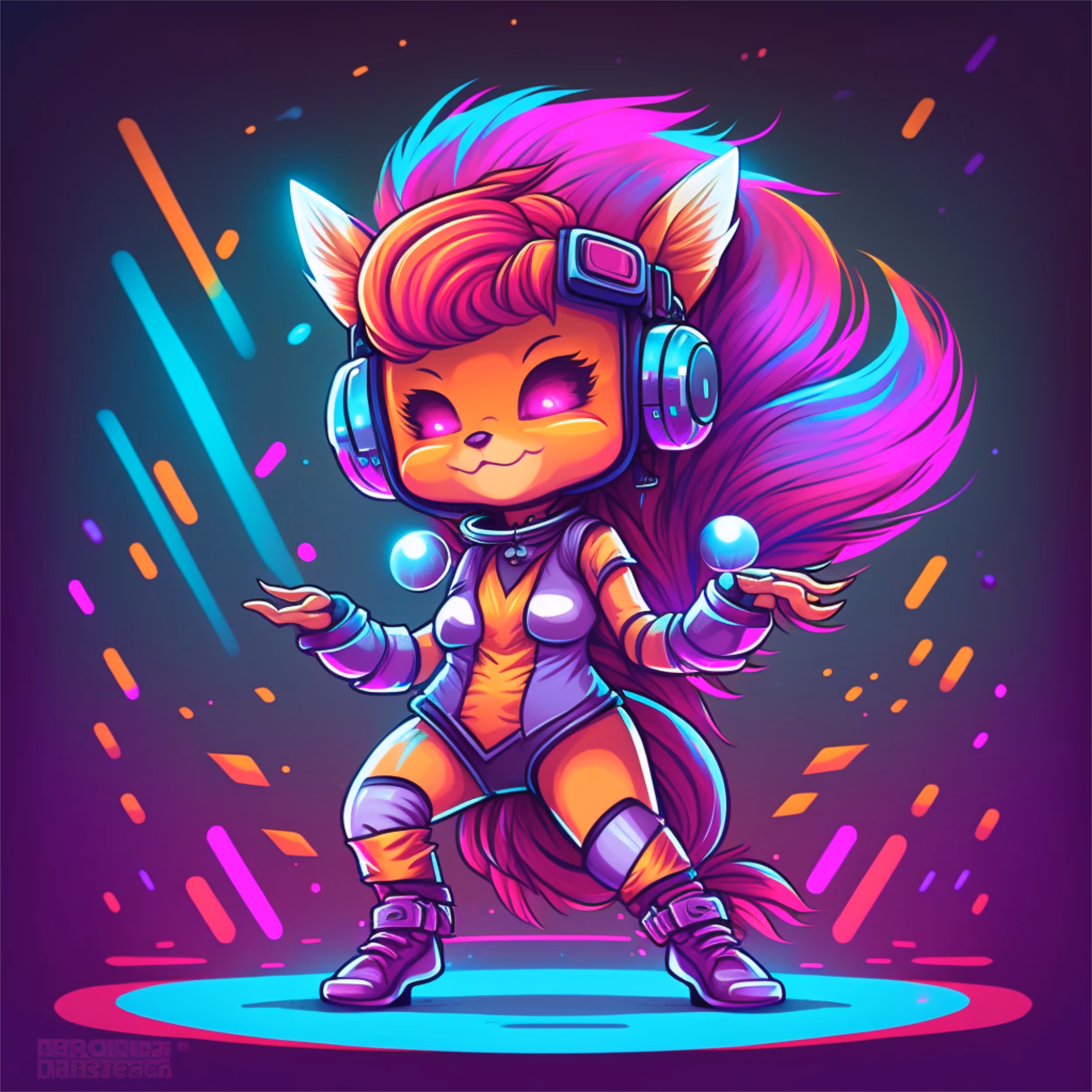 Chibi Squirrel Wave #2