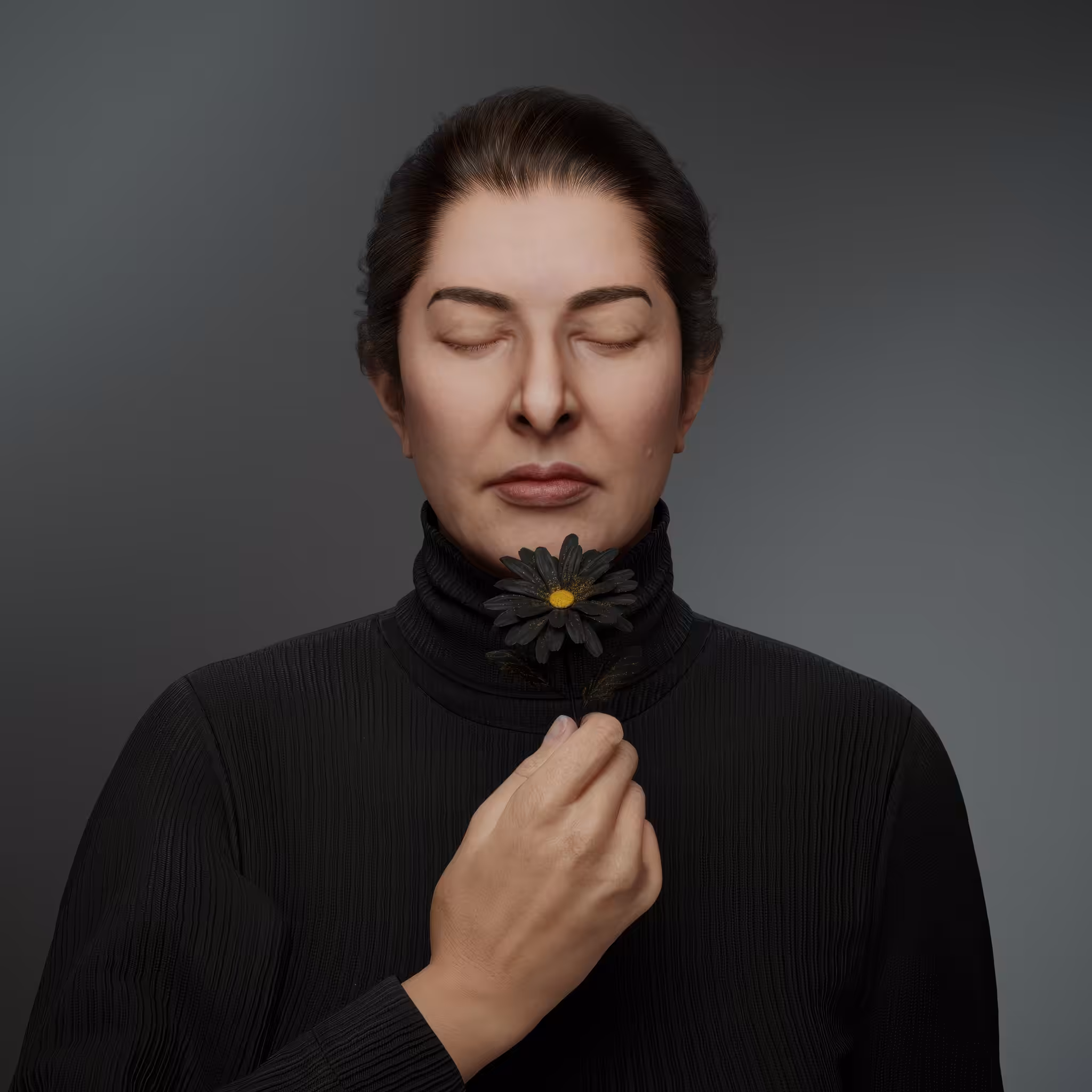 Portrait with Camomile #173