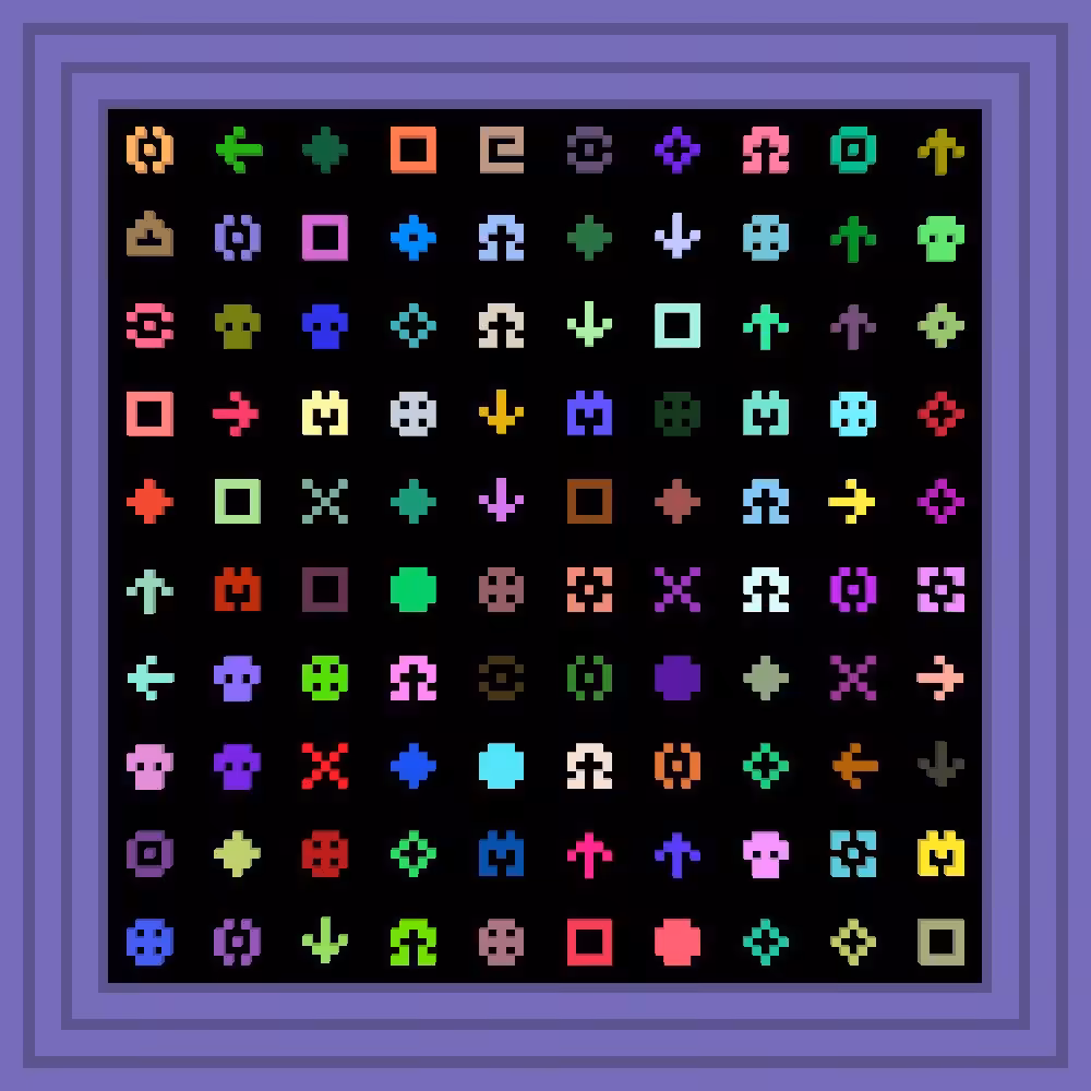 tezos :: Procedural Symbols #90/1000