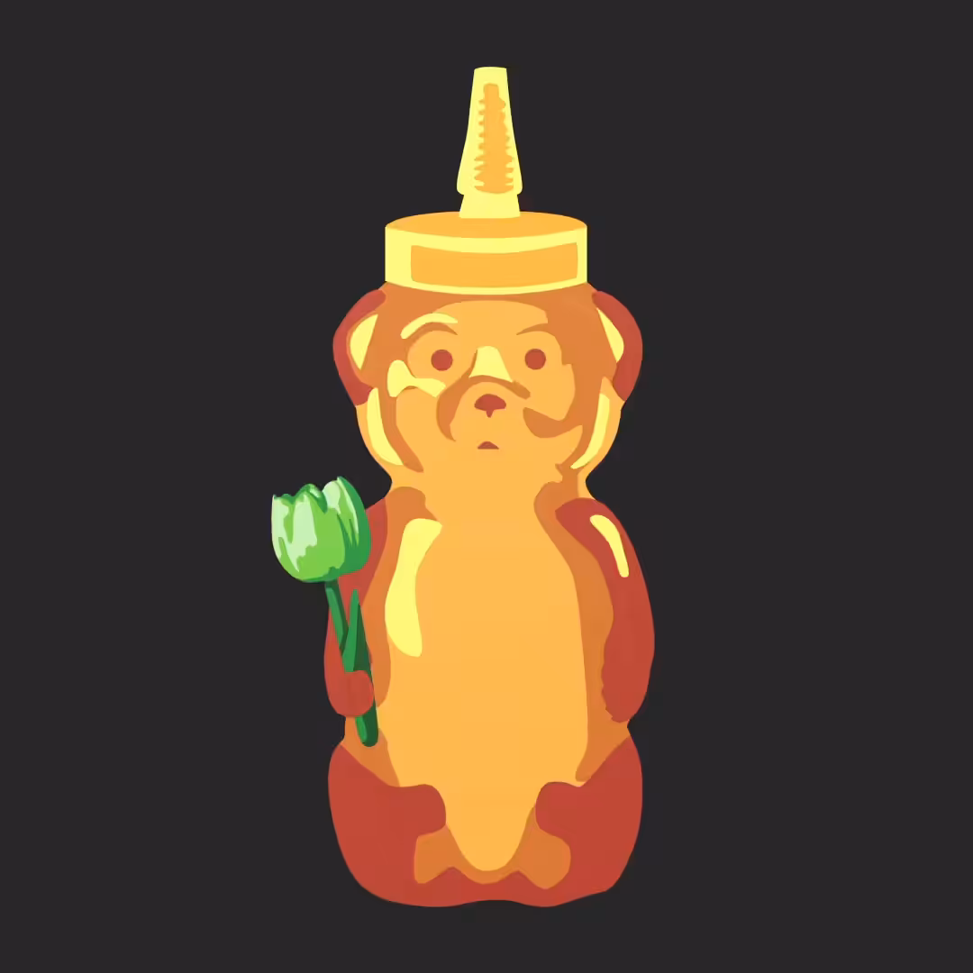 Green Tulip Bear