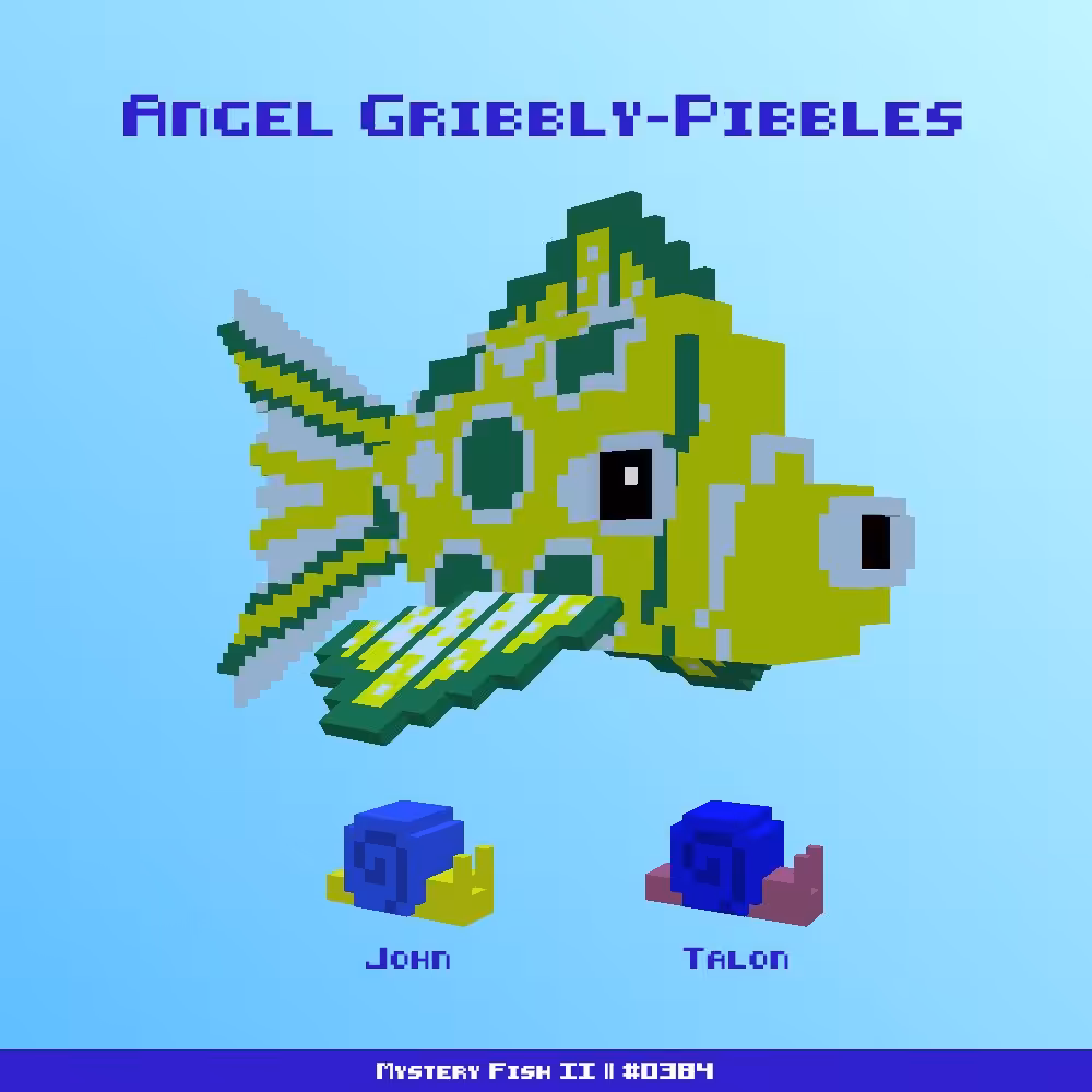 Angel Gribbly-Pibbles :: Mystery Fish 0384/1000