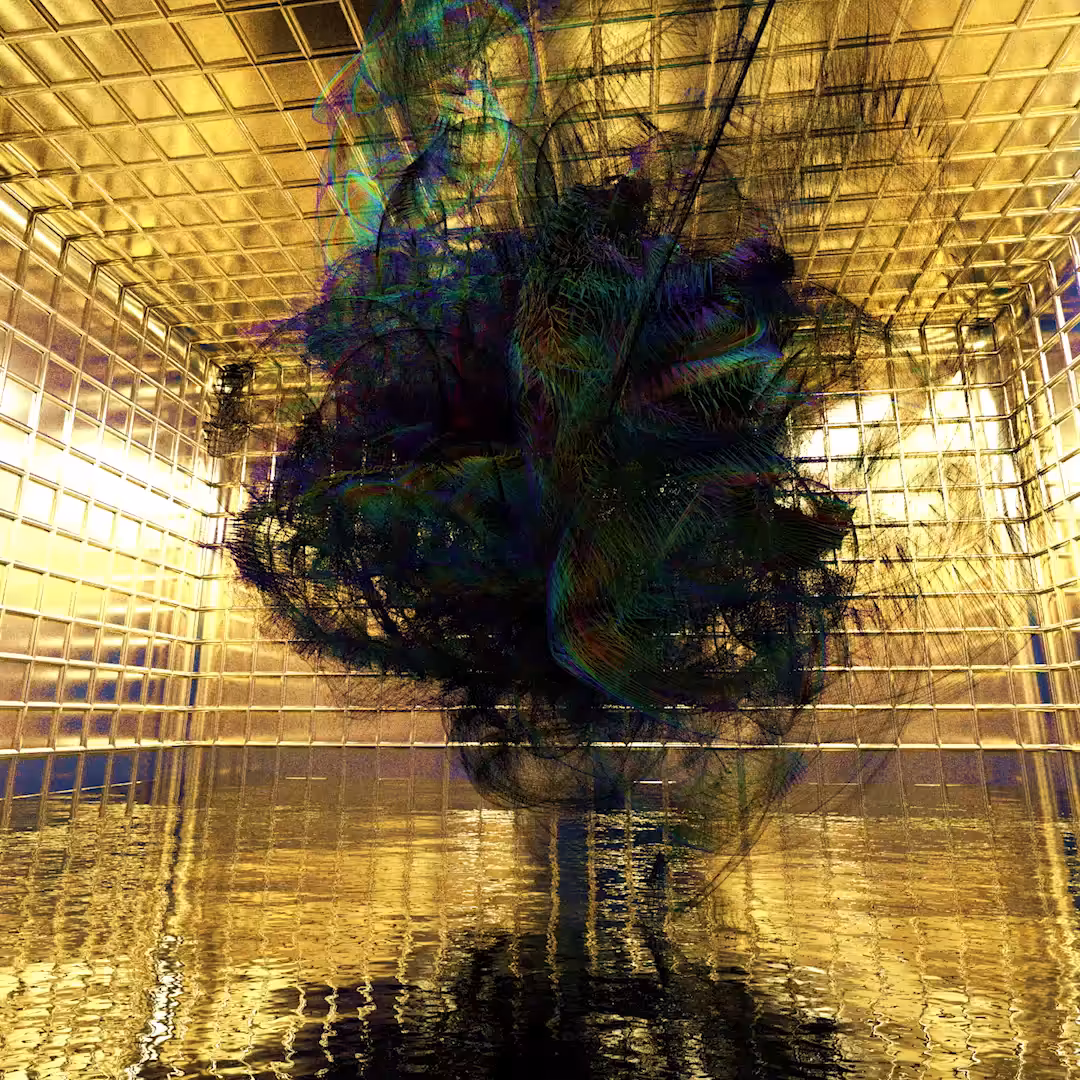 First appearance of the ghost inside the neutrino detector