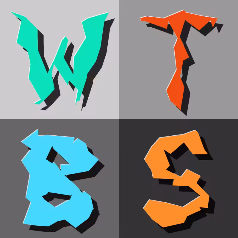 Waiting To Be Signed Logo with Wobbles #81