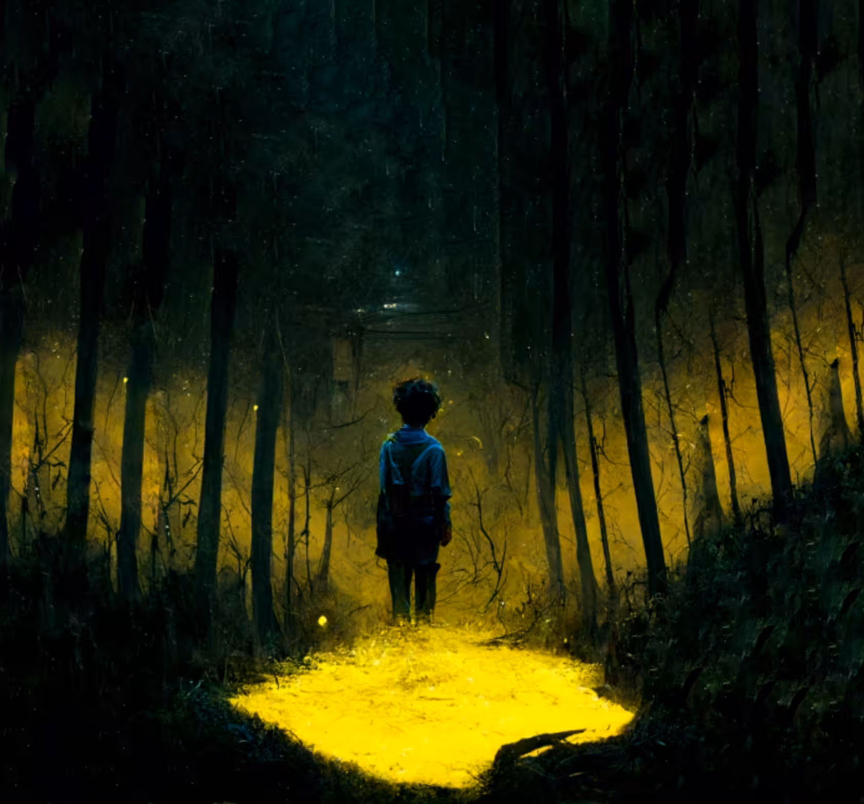 Haunted Woods : The Pond of Gold