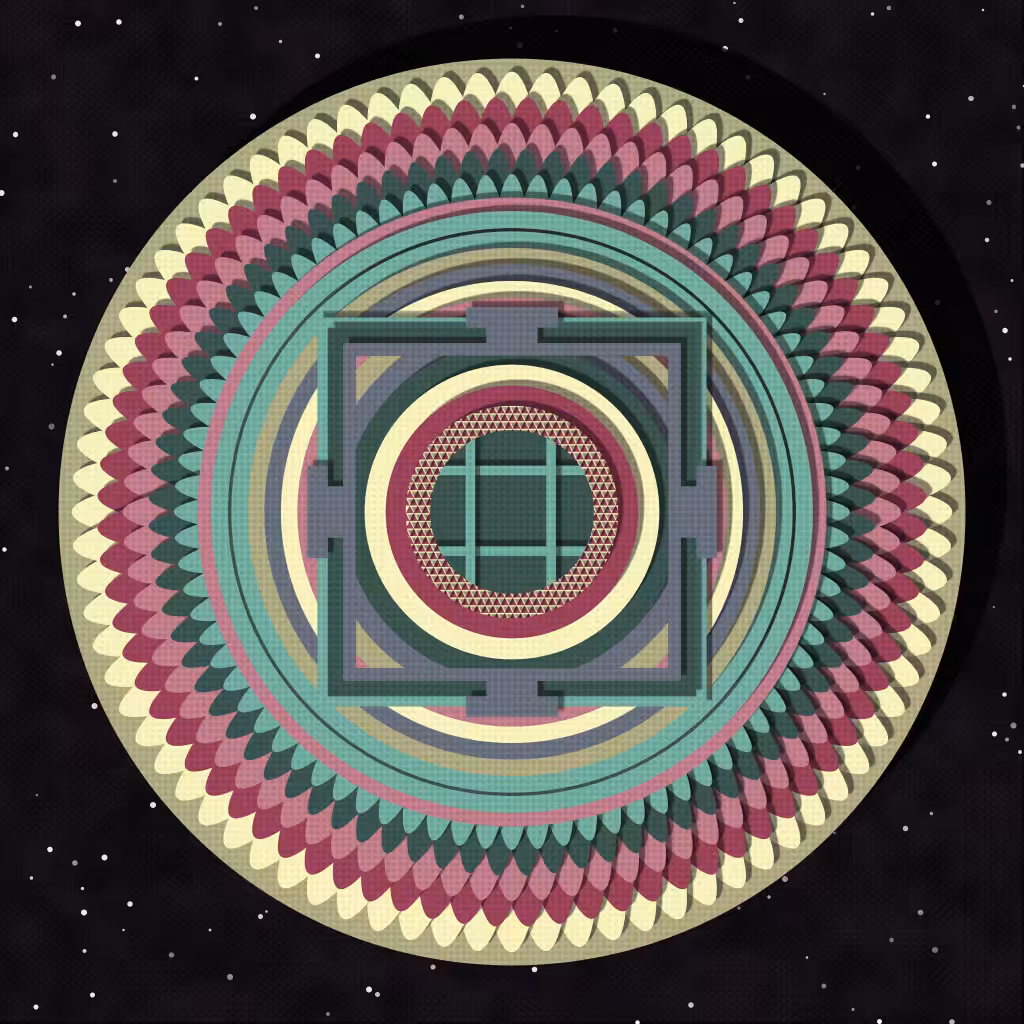Paper Mandala #212
