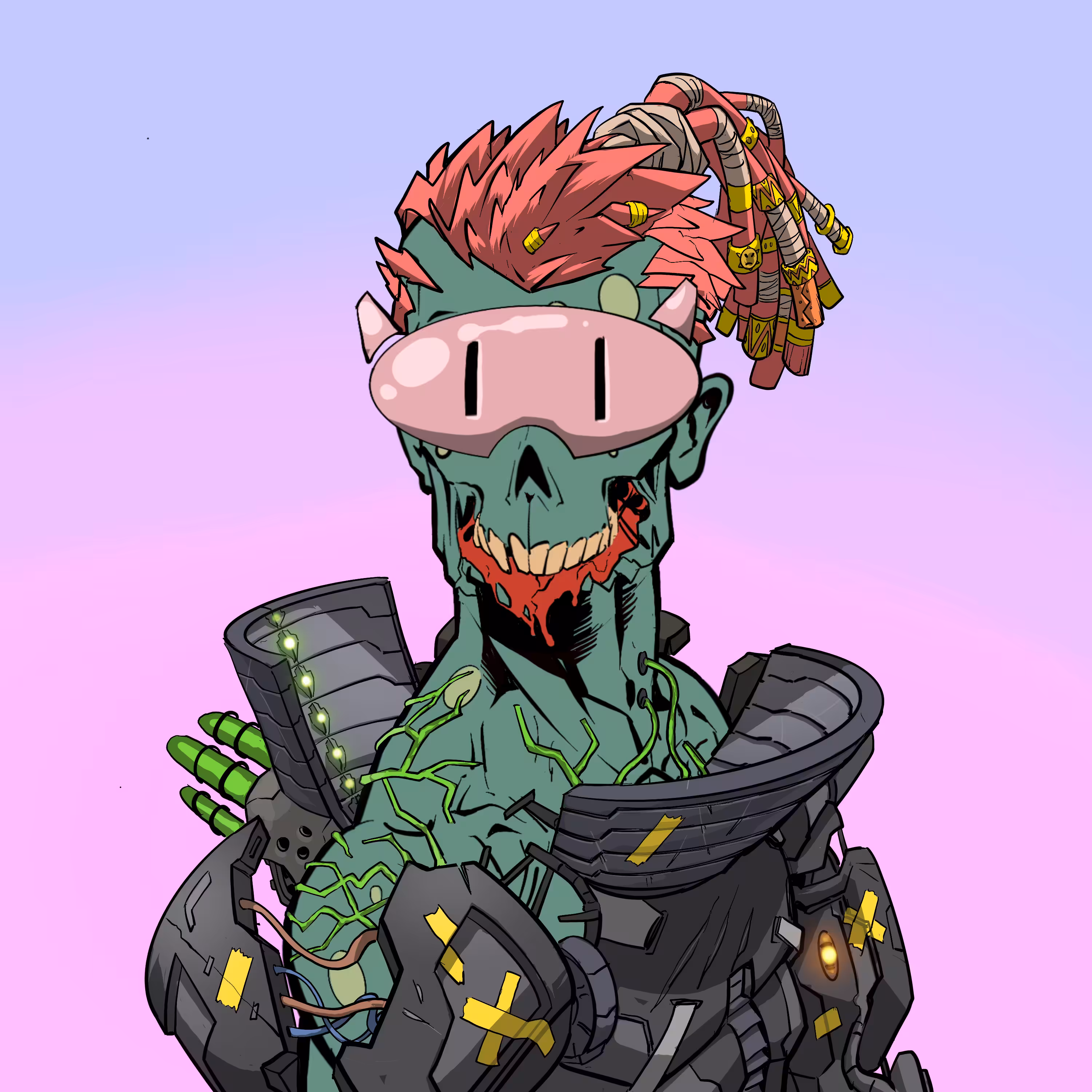 GlieseZombiesPFPs: GlieseZombiePFP #2524