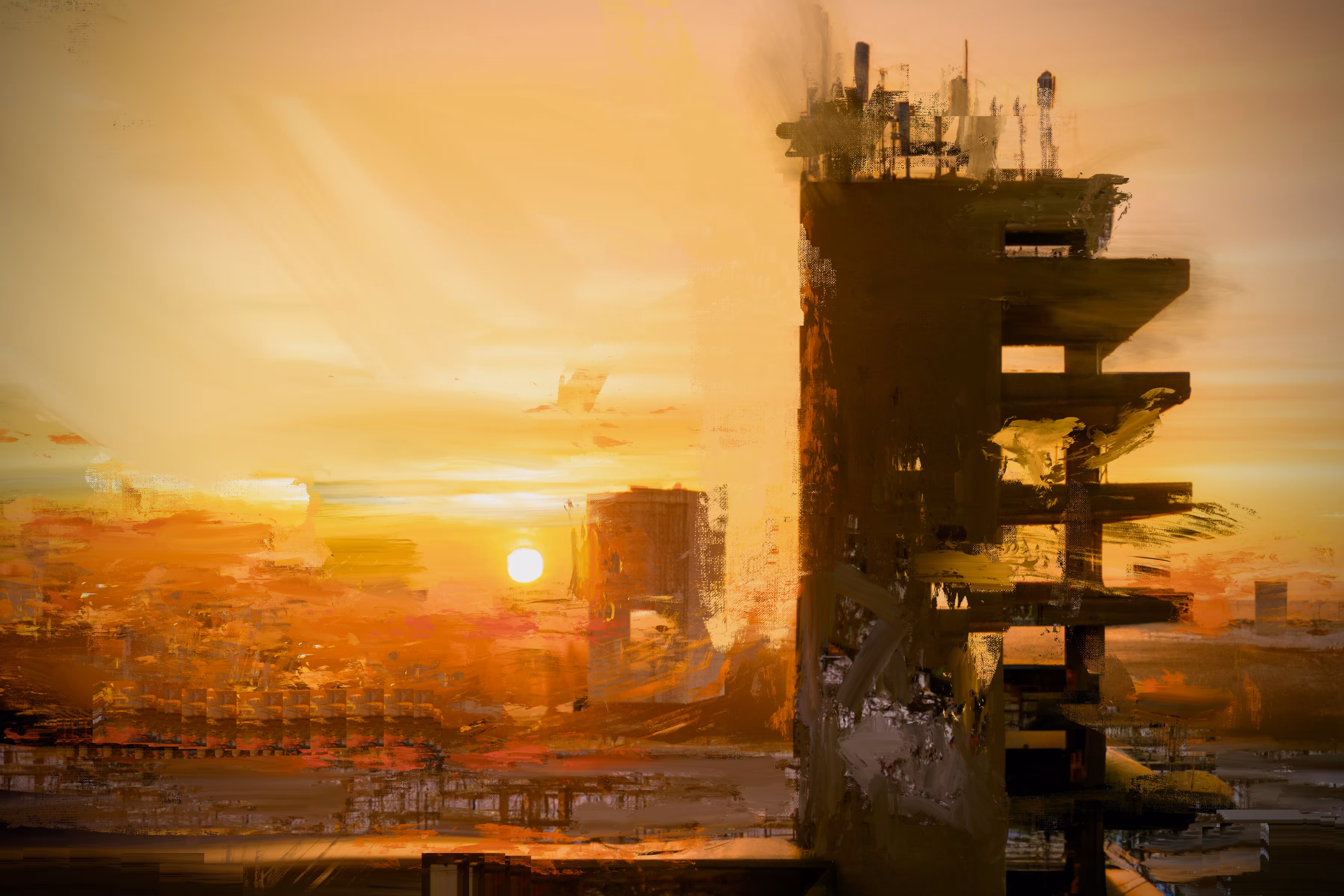 High Rise Sunrise