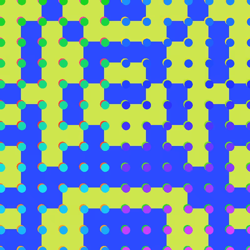 Squares and dots #11