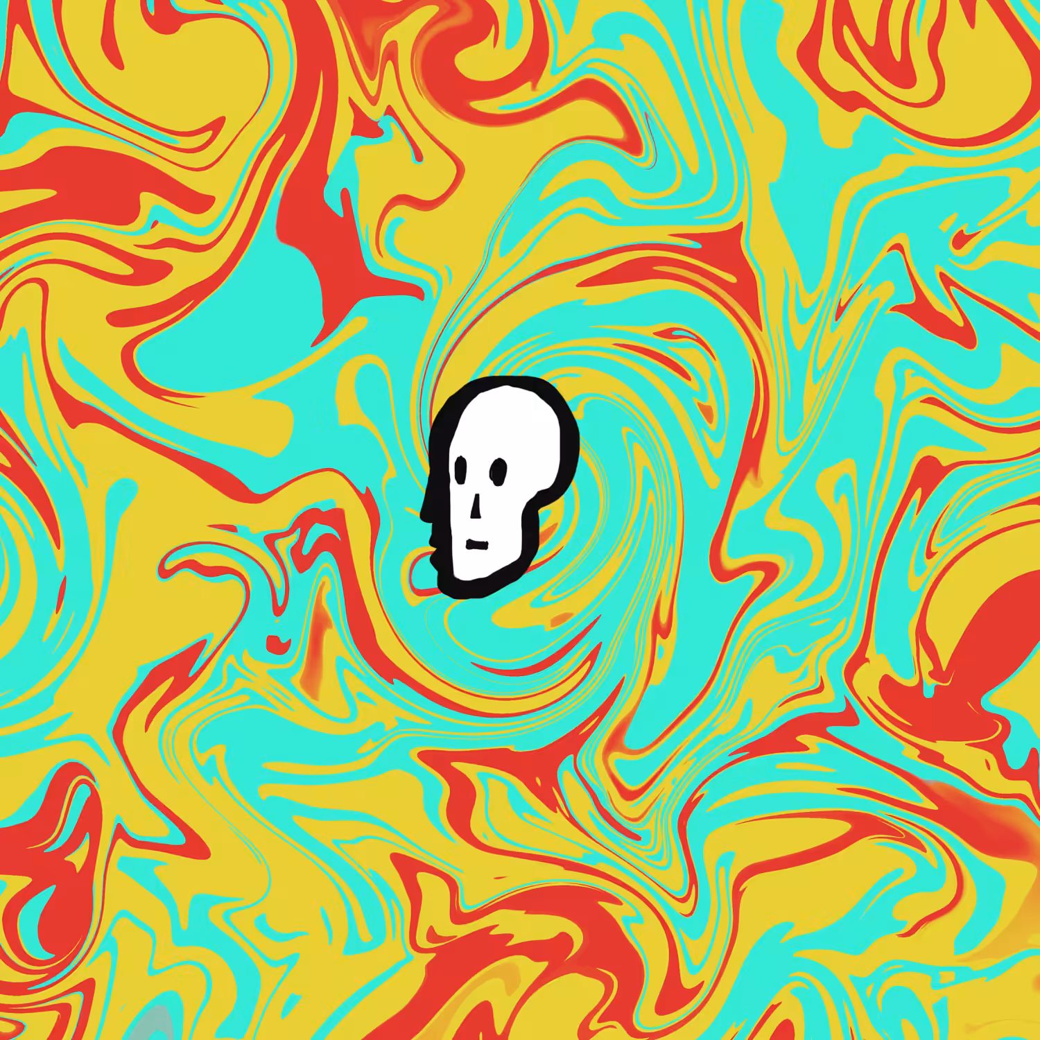 Swirl Skull