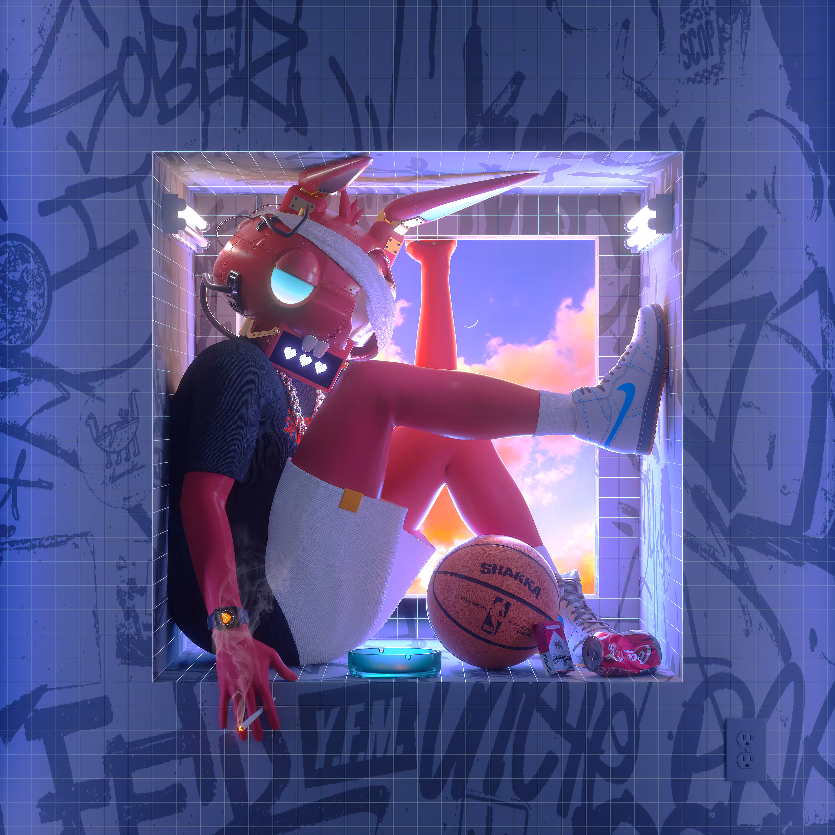 𝐀 𝐑𝐀𝐁𝐁𝐈𝐓 𝐀𝐍𝐃 𝐀 𝐖𝐈𝐍𝐃𝐎𝐖