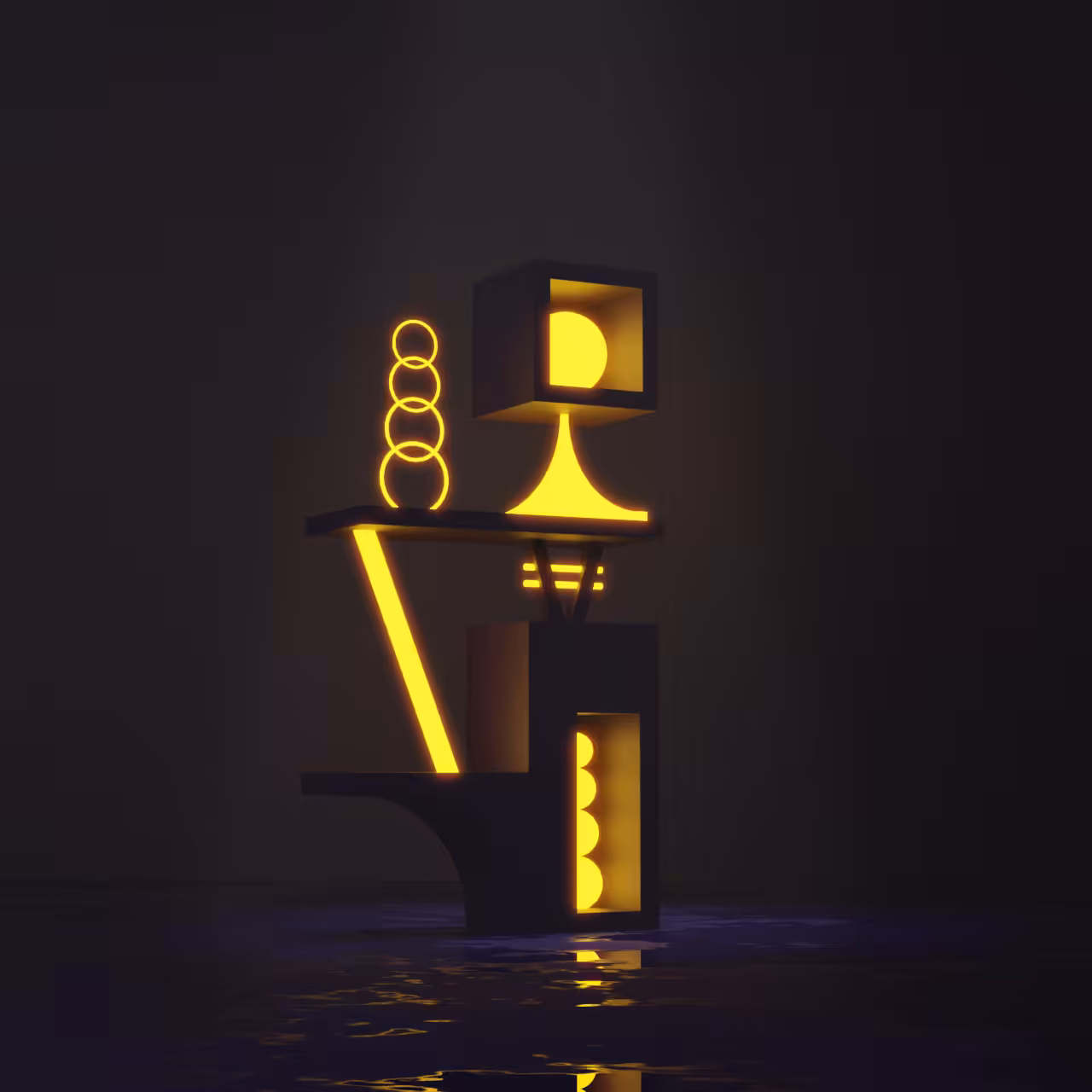 Stacking lamps
