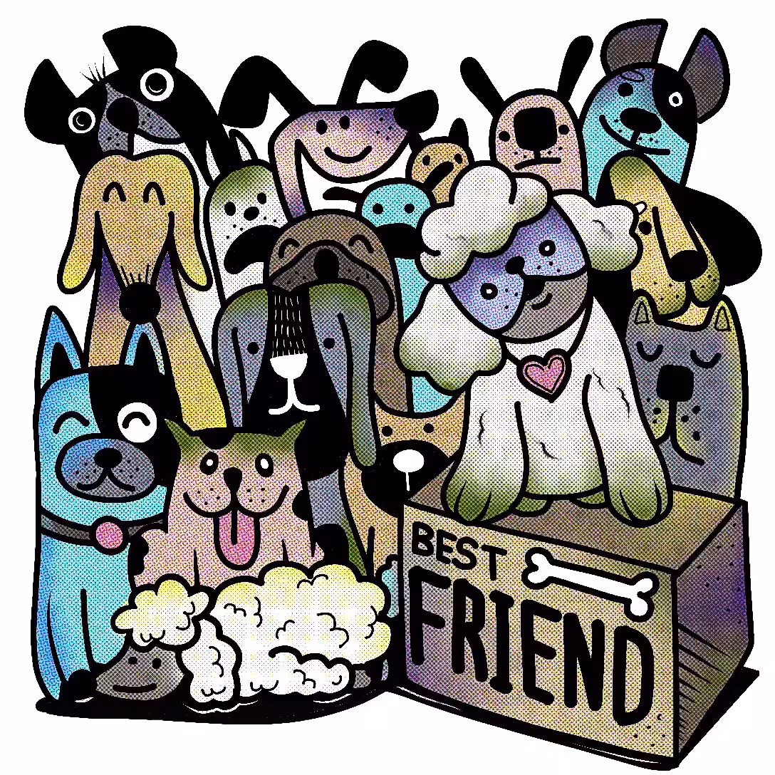 A Doodle I Drew on my iPad "DOG"