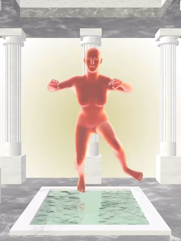 HeavenComputer: The Treading Water Fiery Red Woman #426