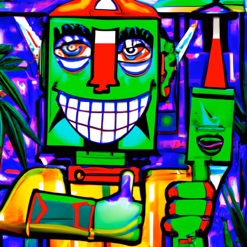 Stoned Robot #19