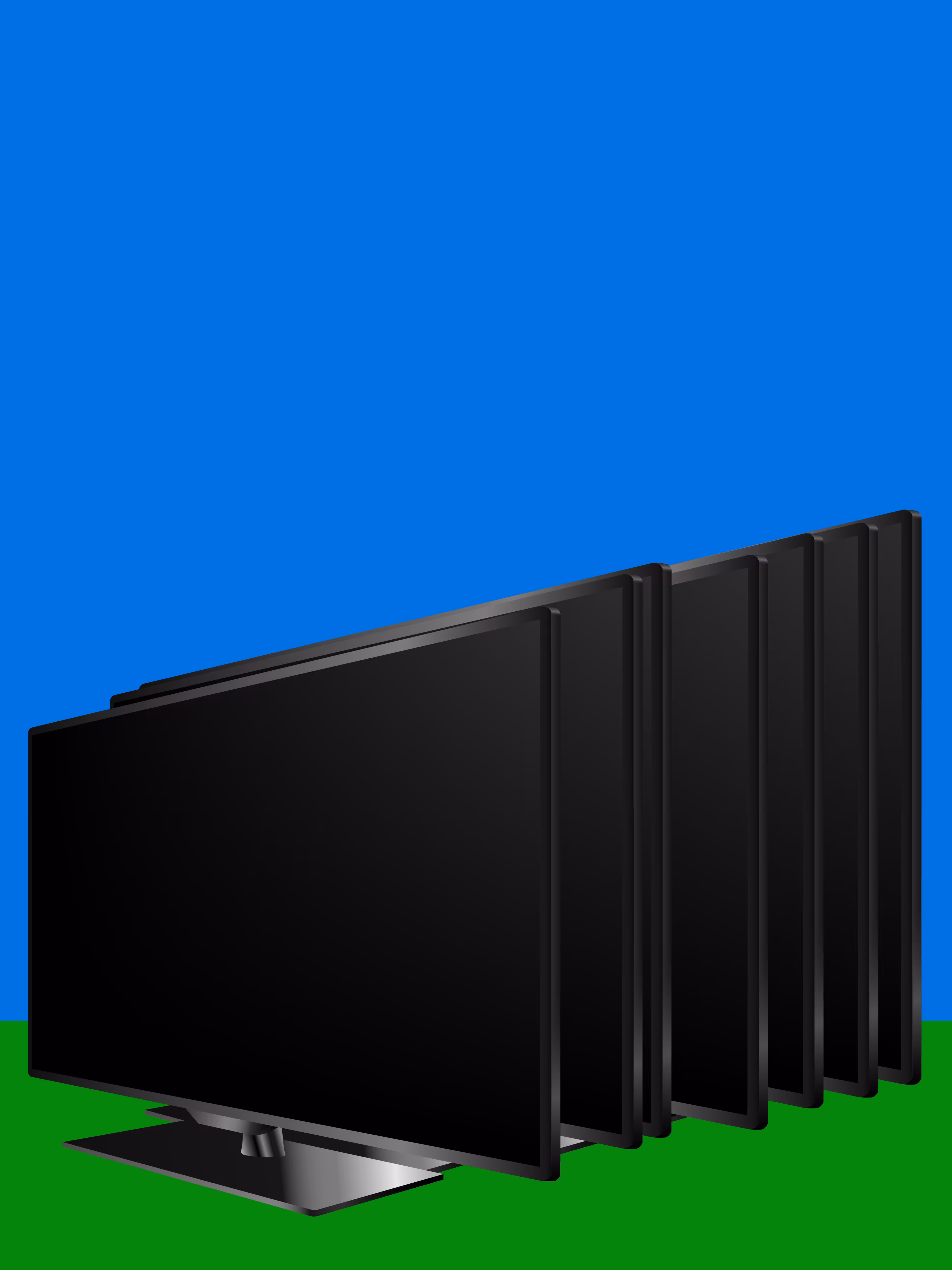 New row TV