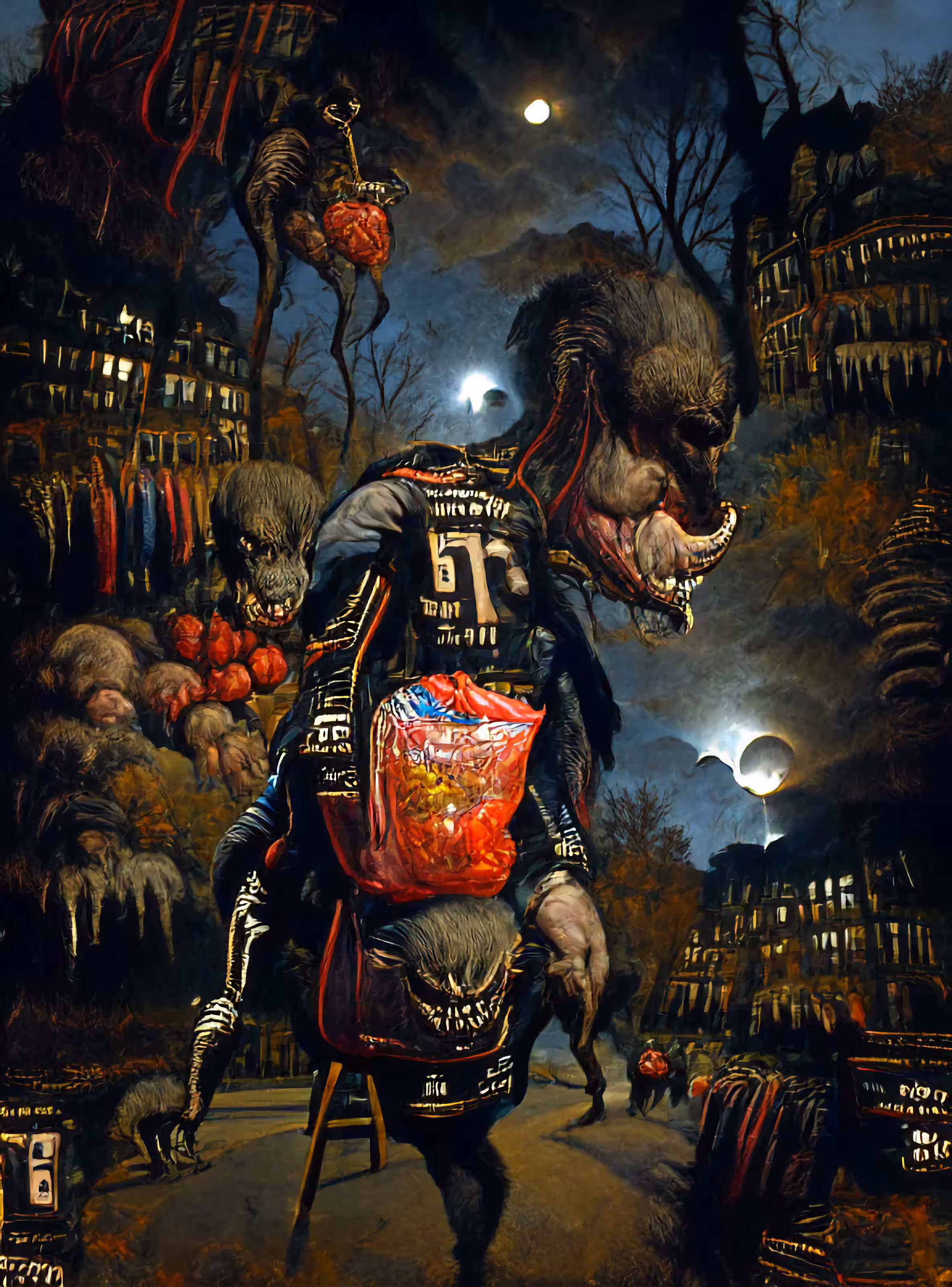 Werewolf Nightmare In Suburbia