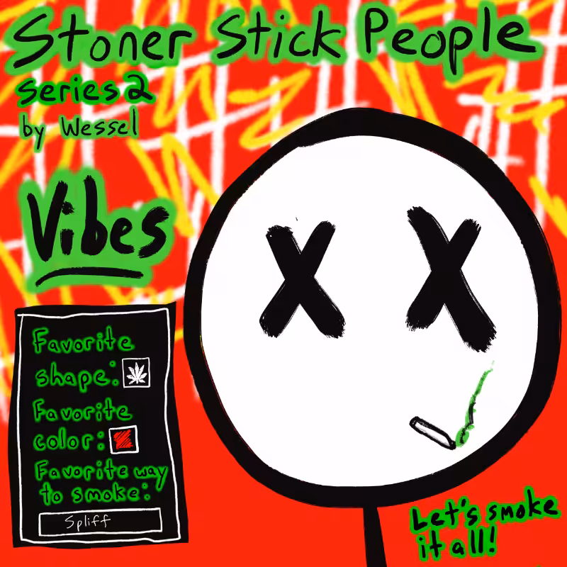 Stoner Stick People Series 2 #35
