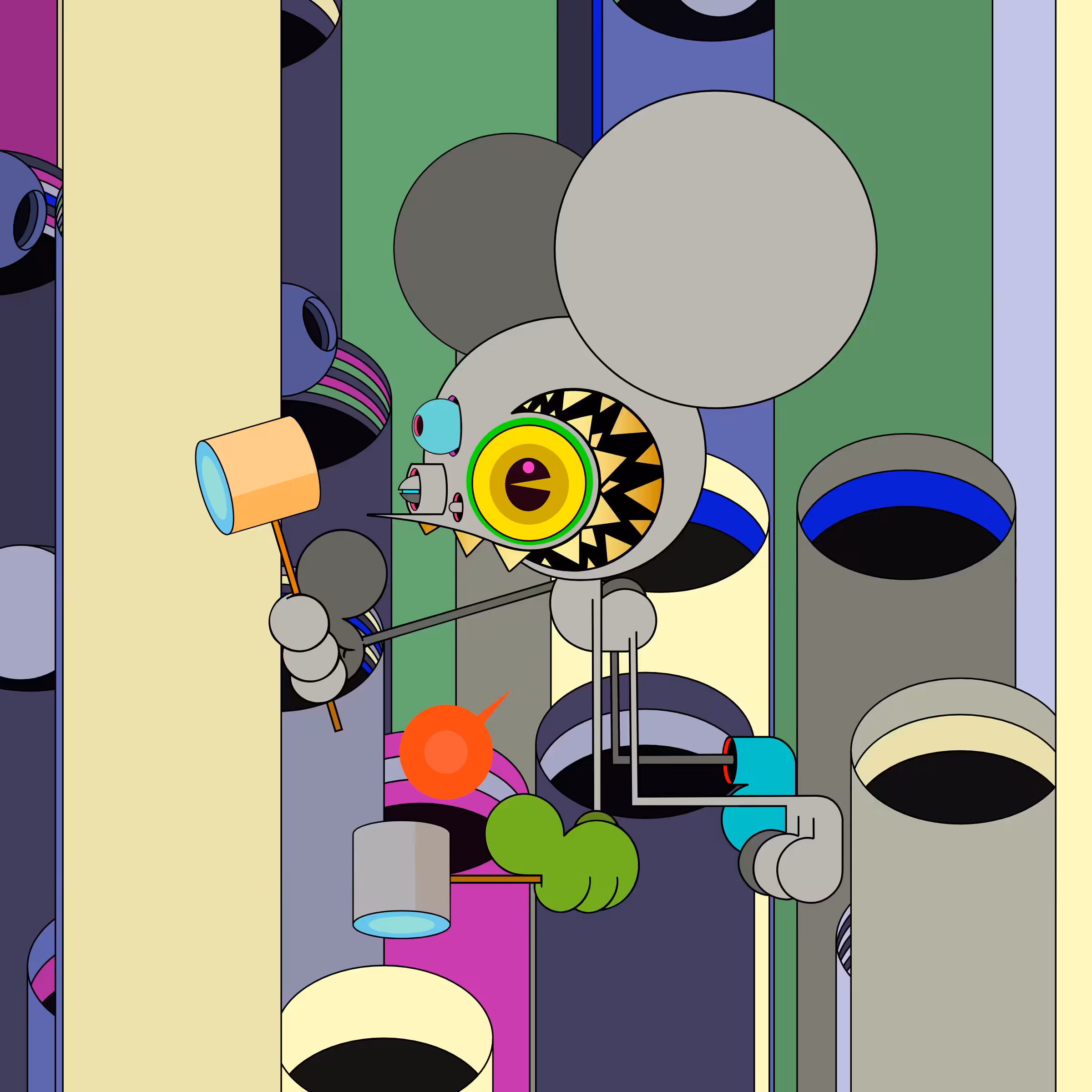 Neogen Space Monkeys #3803