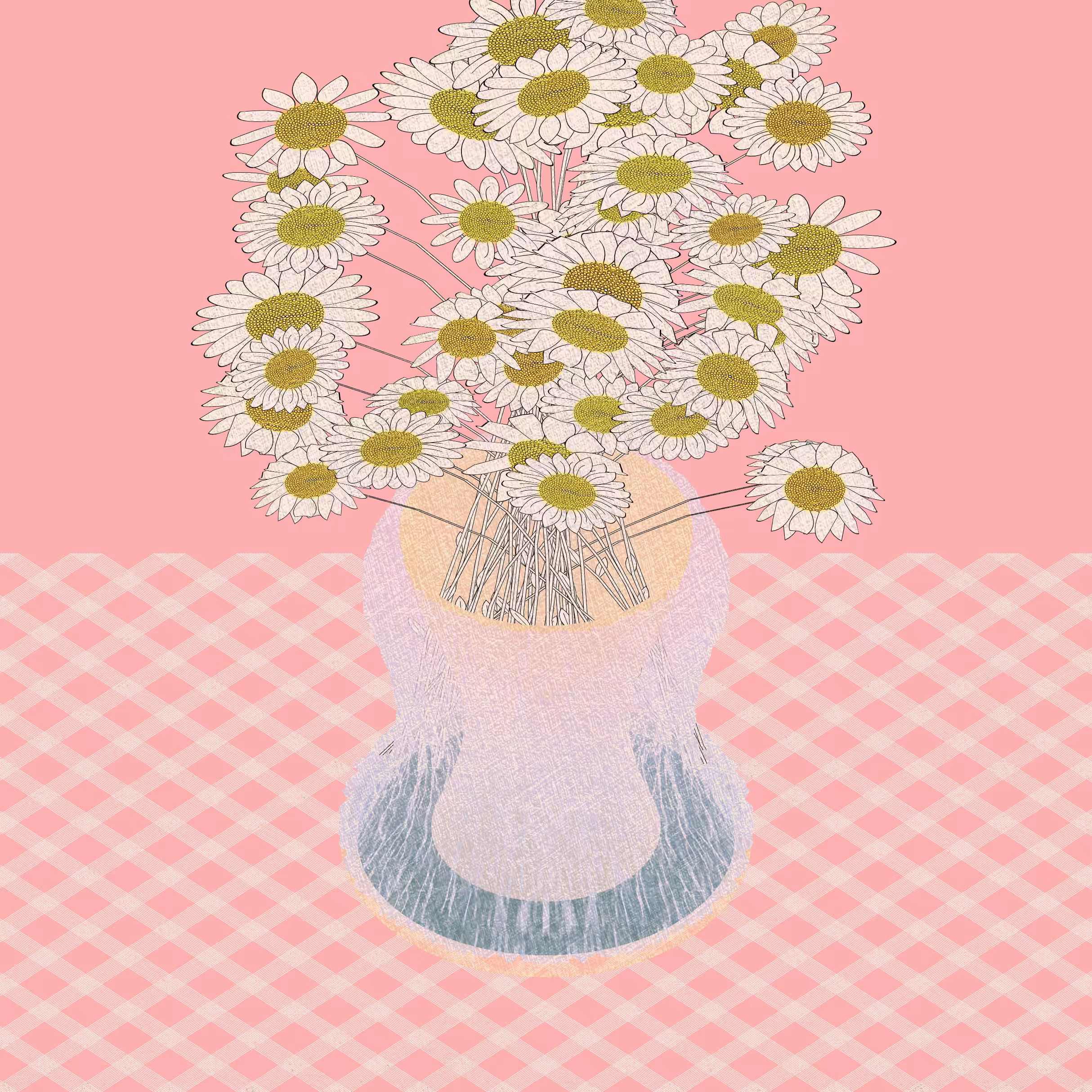 Vases and Daisies #5