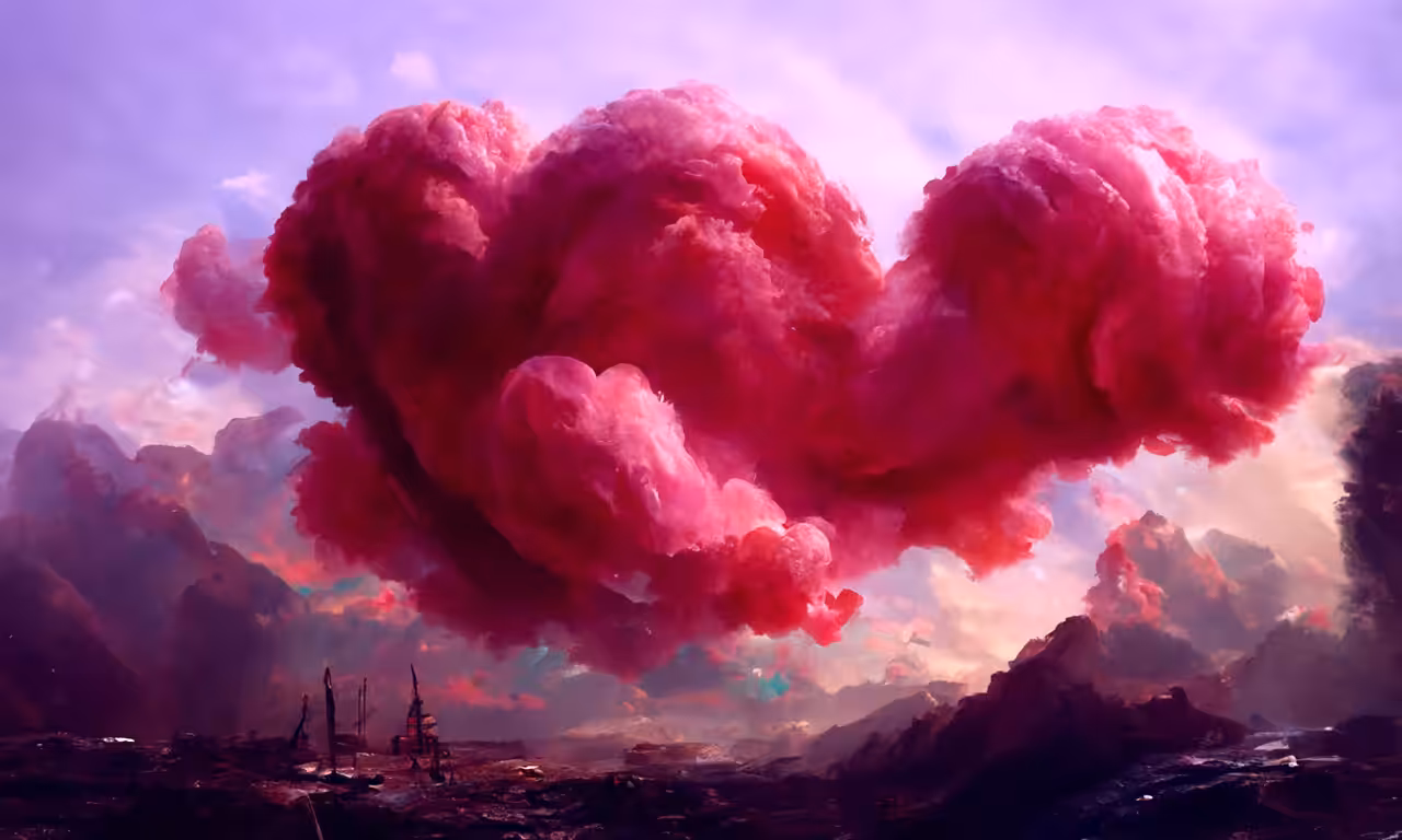 Heart Clouds #5