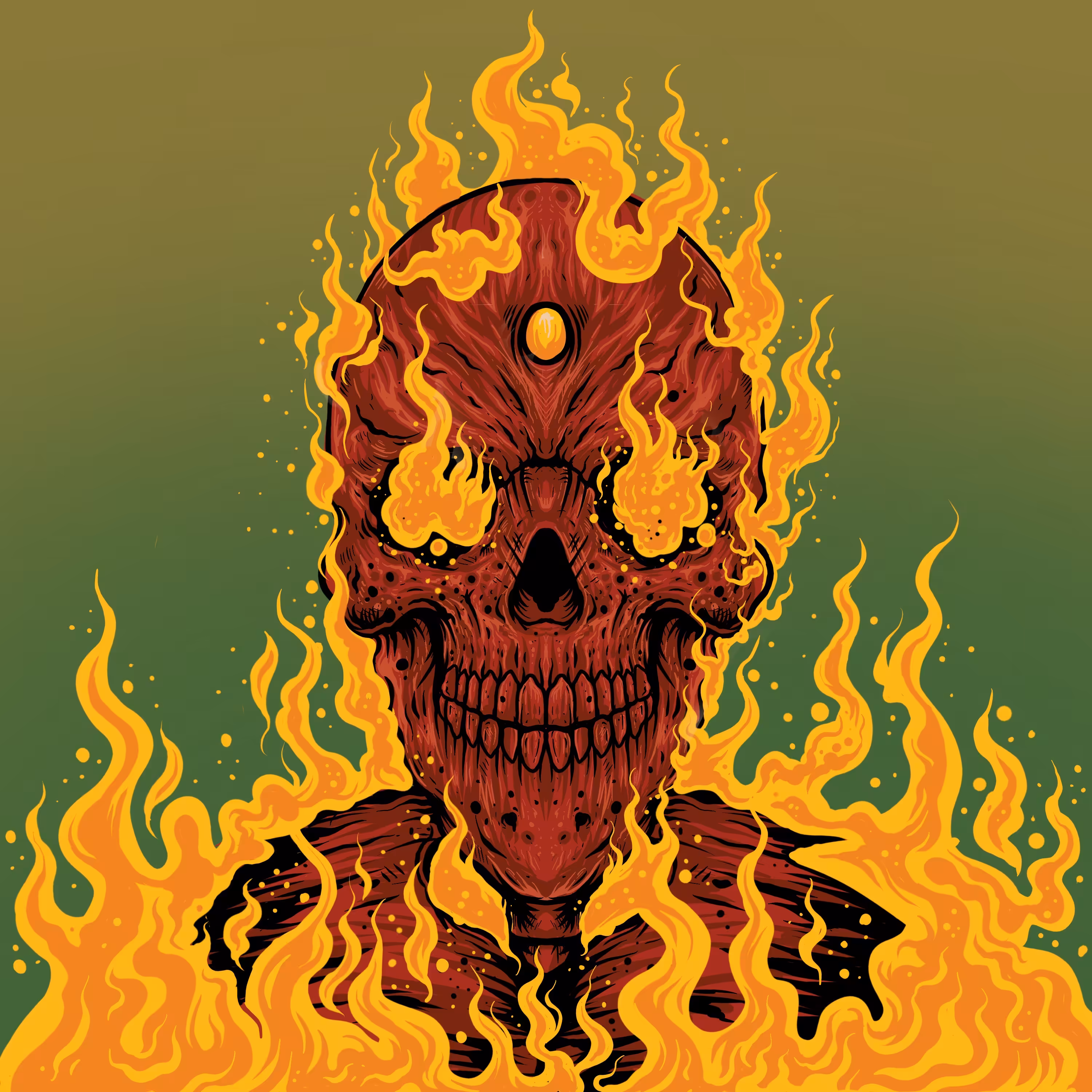 skunx skull #14