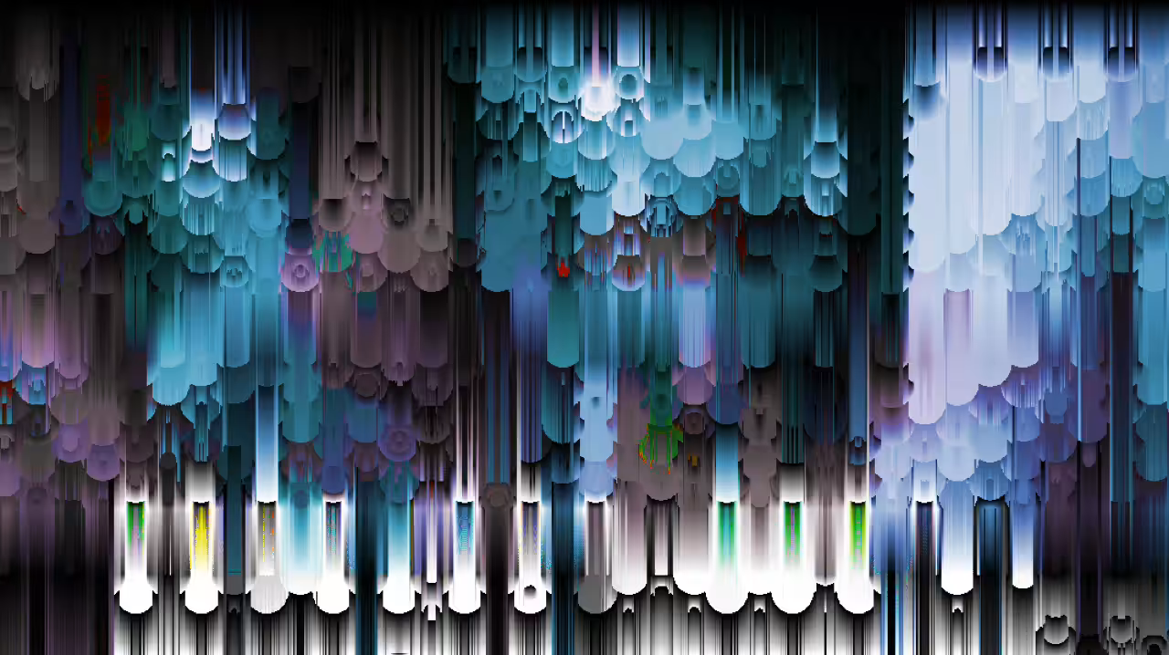 The glitched meme