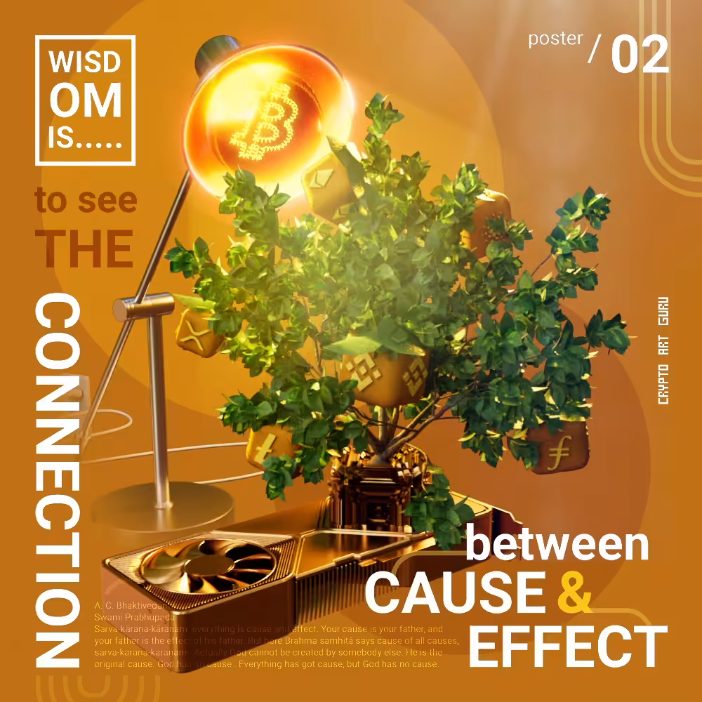"Wisdom Is...#02" the Law of Cause and Effect