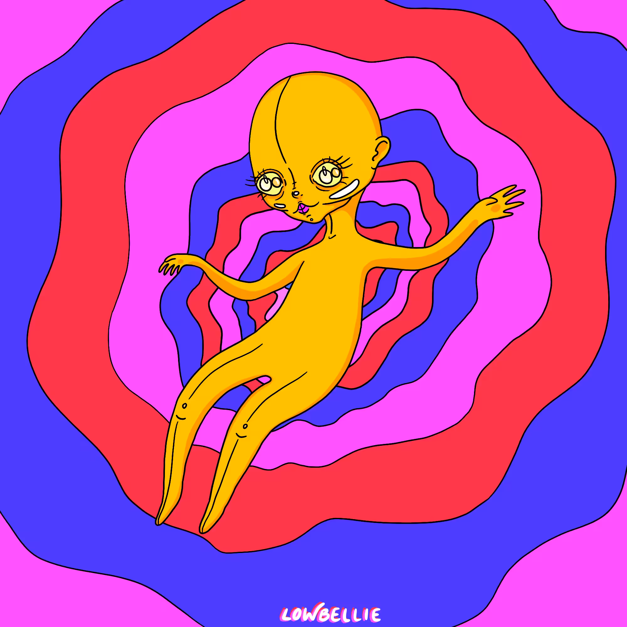 Dropping Through Space and Time