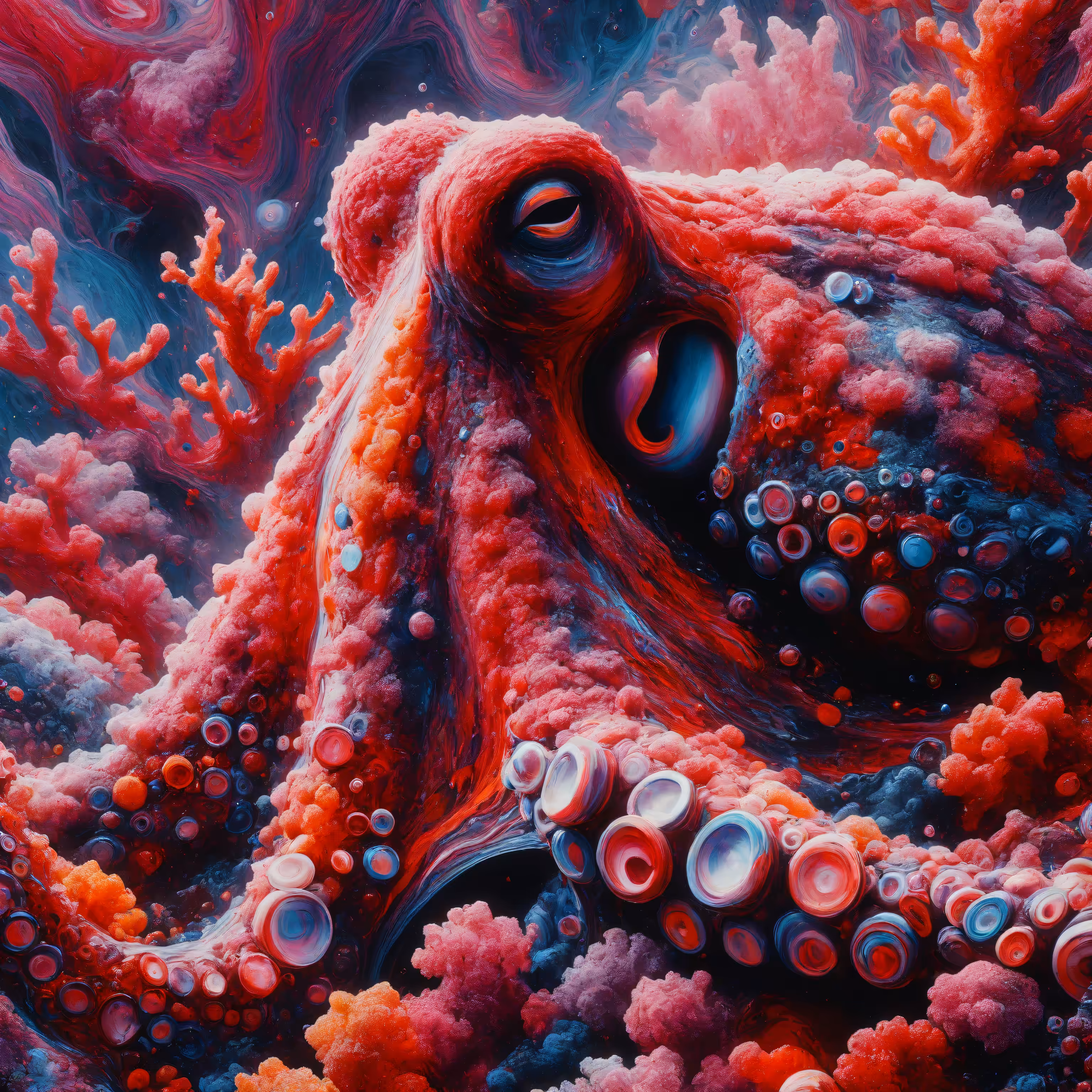 Artifact Arts: Colored Octopus
