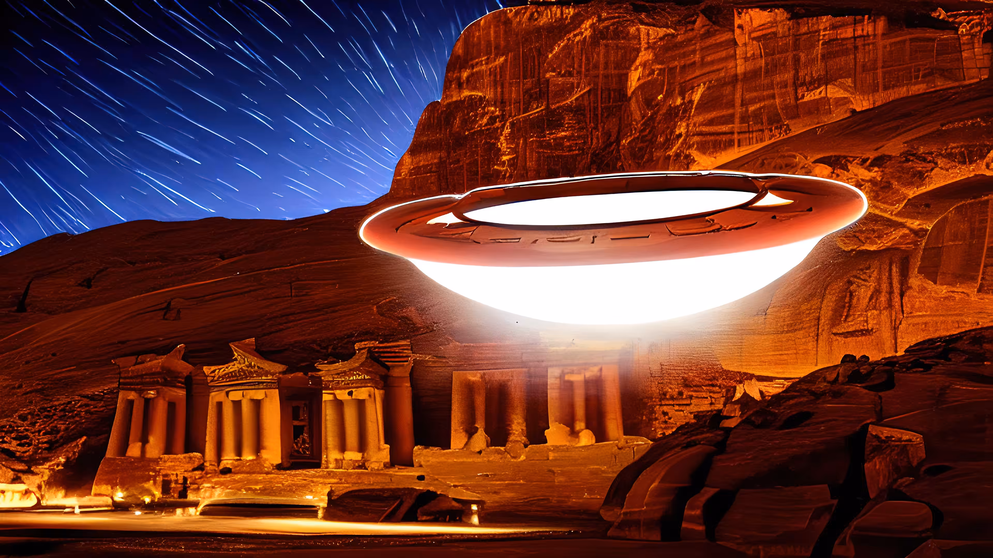 Simulation Number 89: Night Glow Saucer