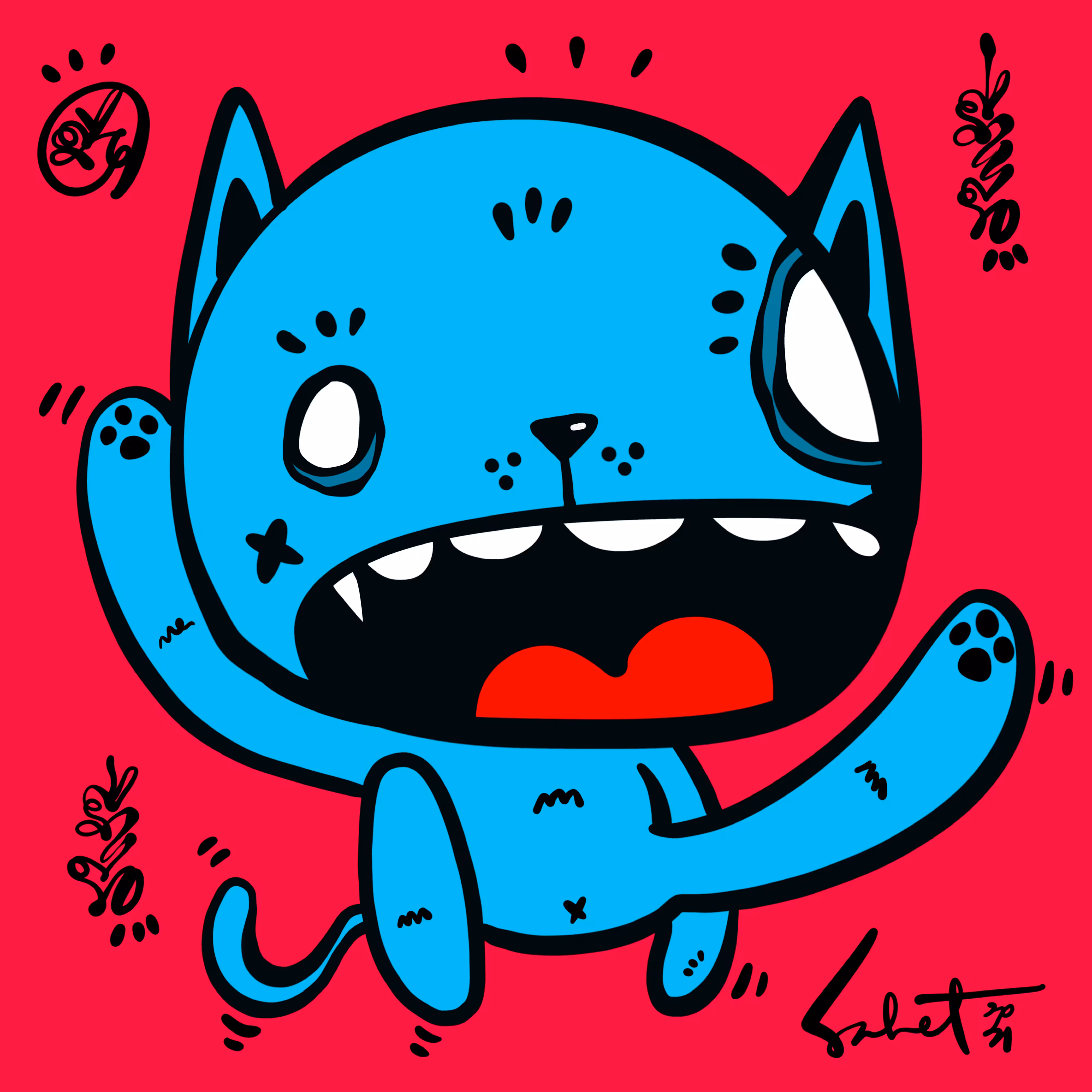 Ugly Kitties by Sabet #106